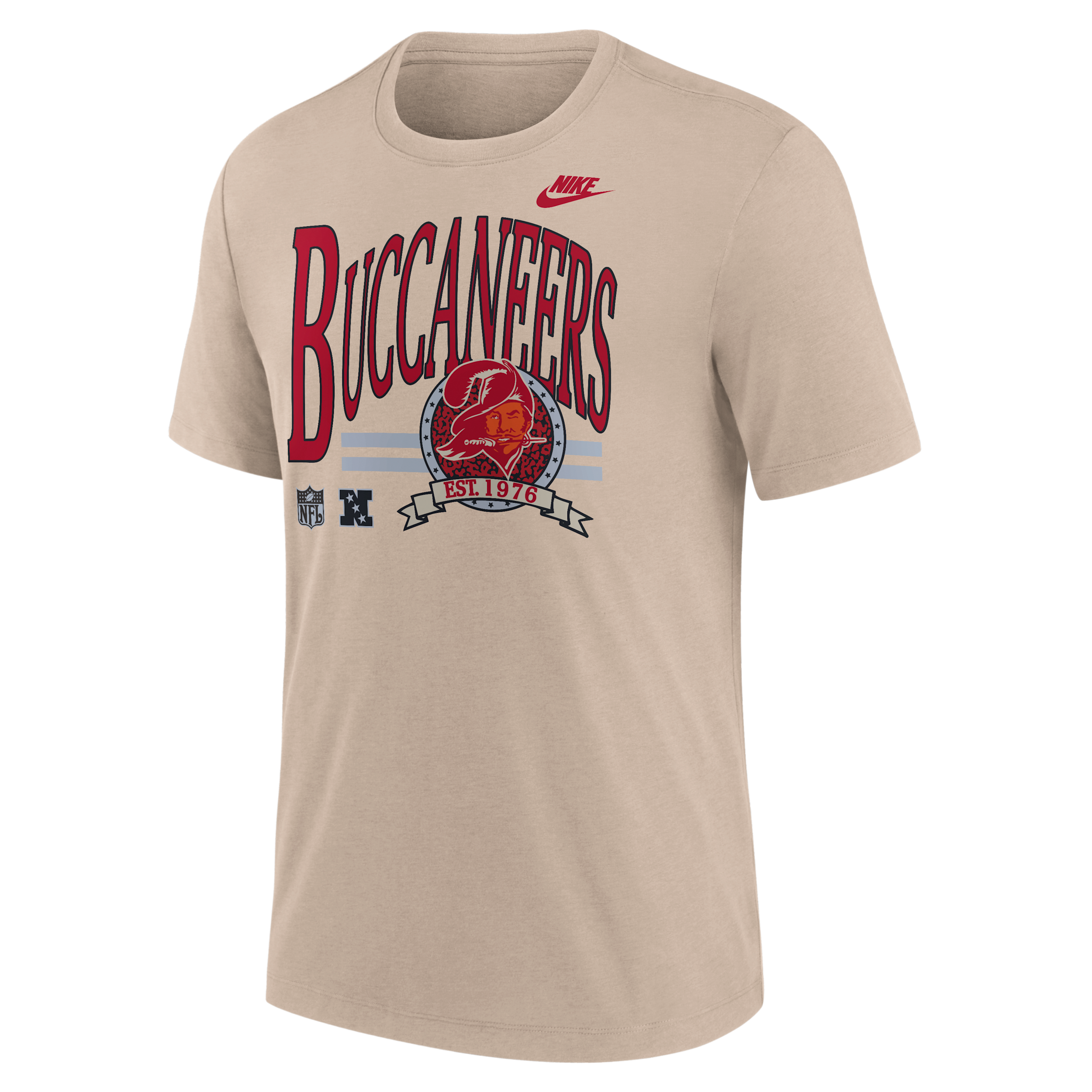 Tampa Bay Buccaneers Rewind Nike Men's NFL T-Shirt in Brown | NJFD05Y9YV-KCB