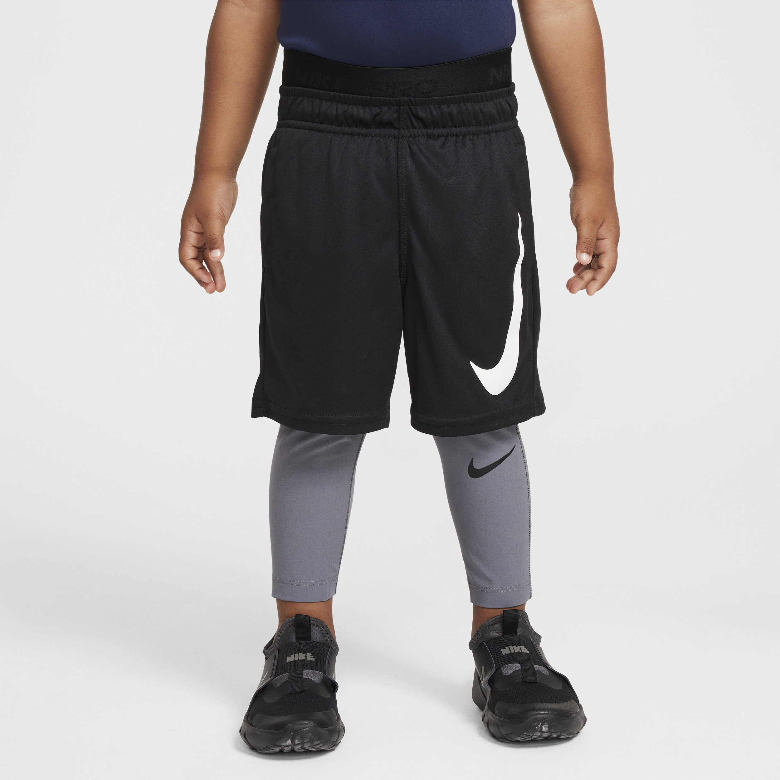 Nike Dri-FIT Pro Toddler Tights in Grey 76M411-M19 21$