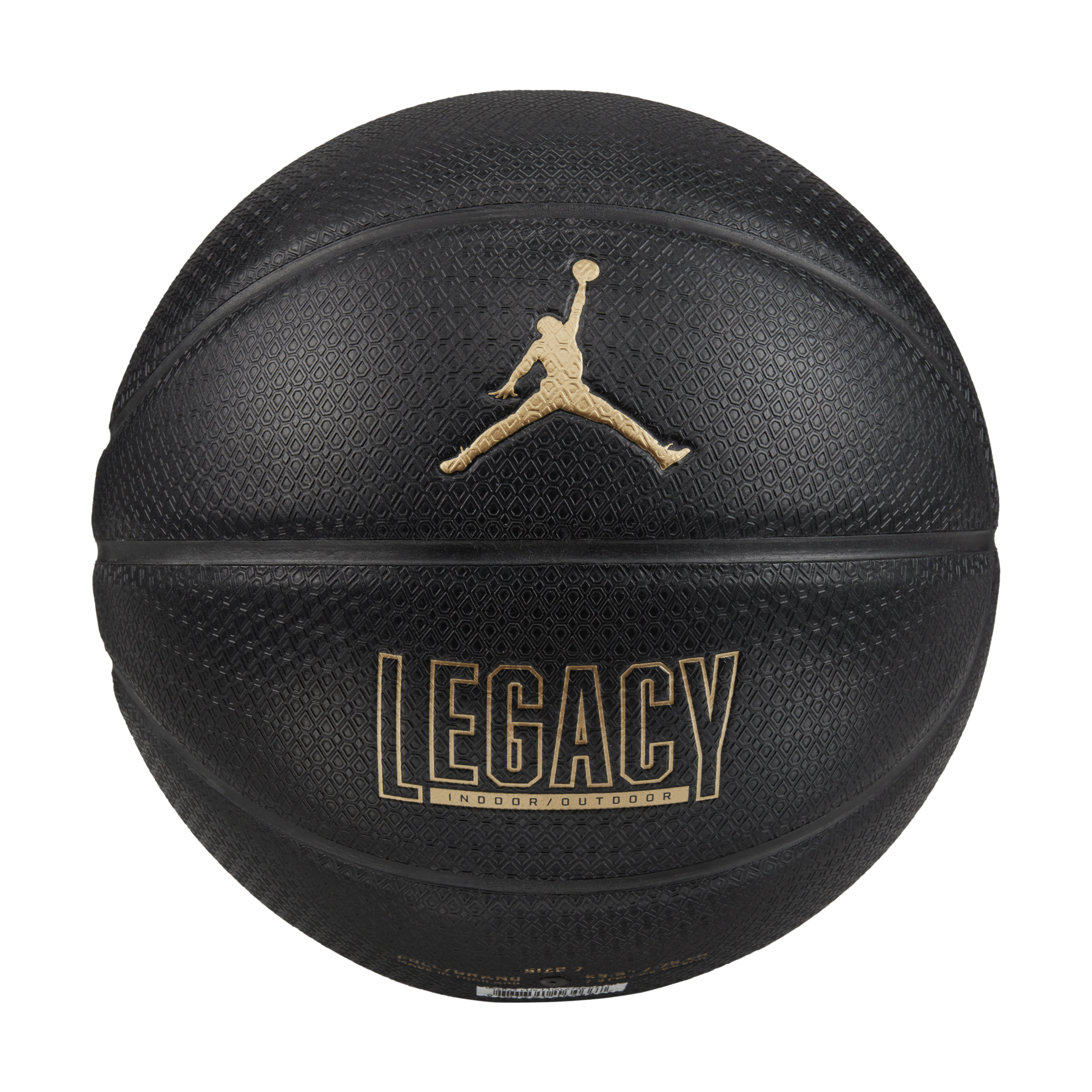 Jordan Mens Legacy Basketball 2.0 - - Black / Metallic Gold / Black