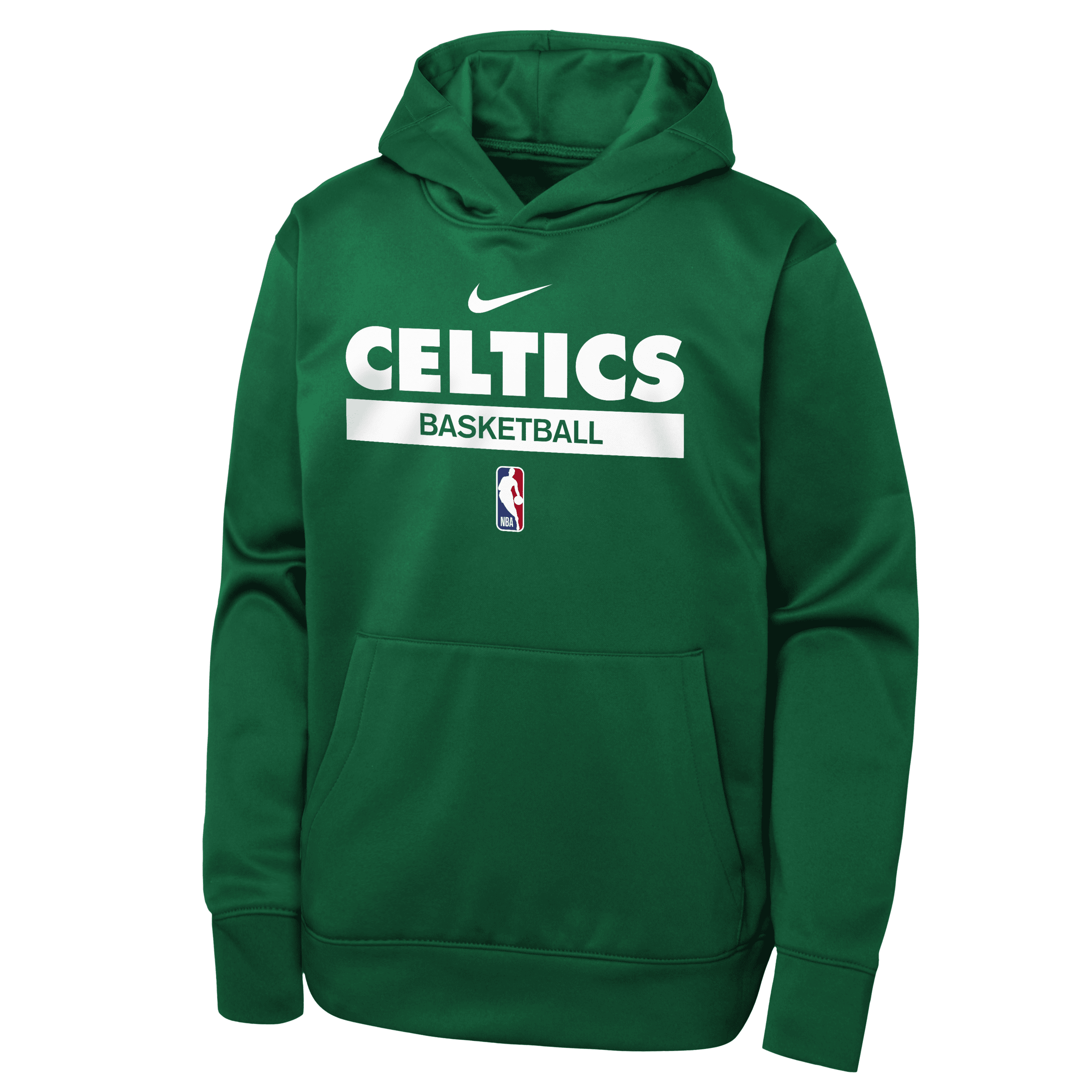 Nike Boston Celtics Spotlight Big Kids'  Dri-fit Nba Pullover Hoodie In Green