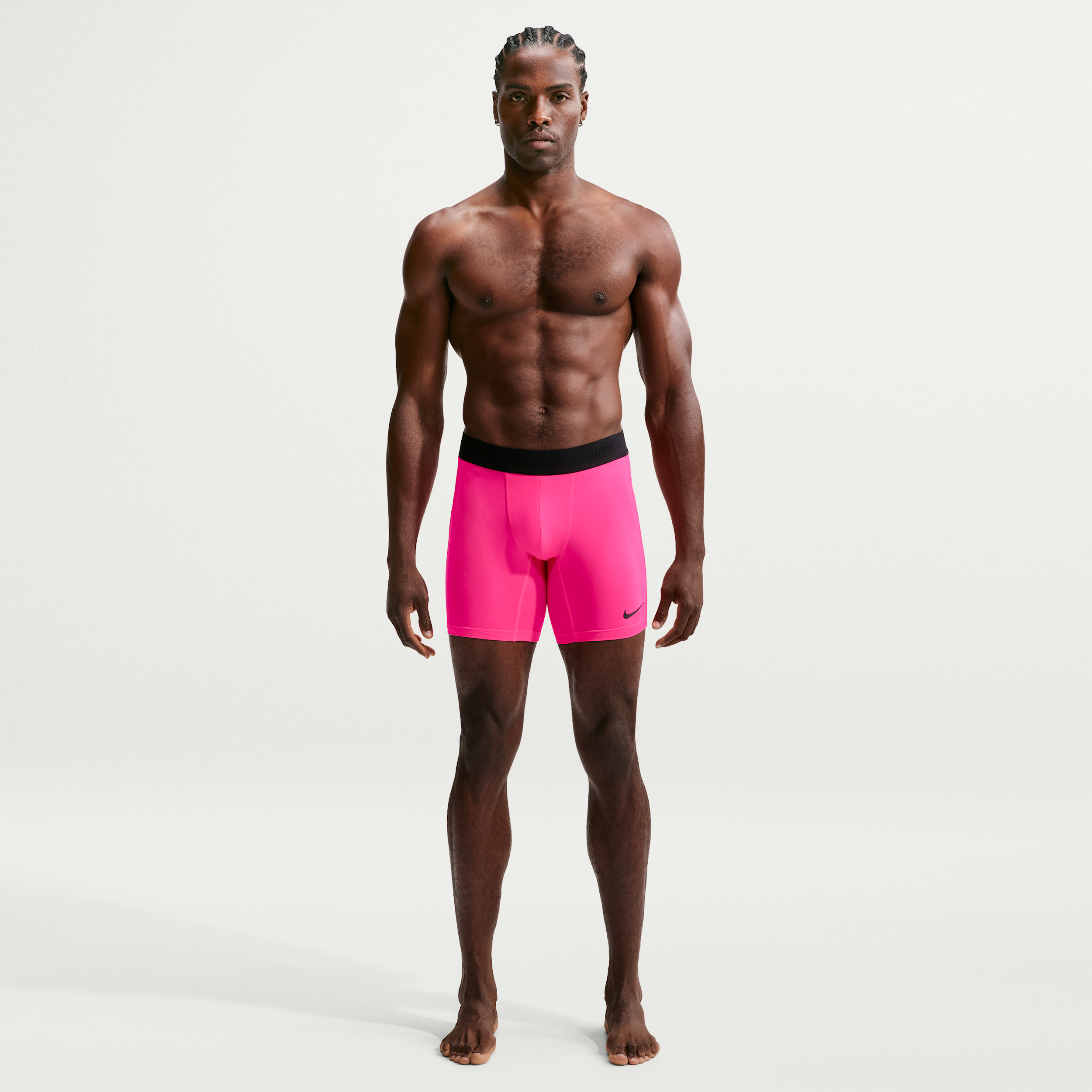 Men's Nike Pro Dri-FIT Fitness Shorts in Pink | FB7958-645