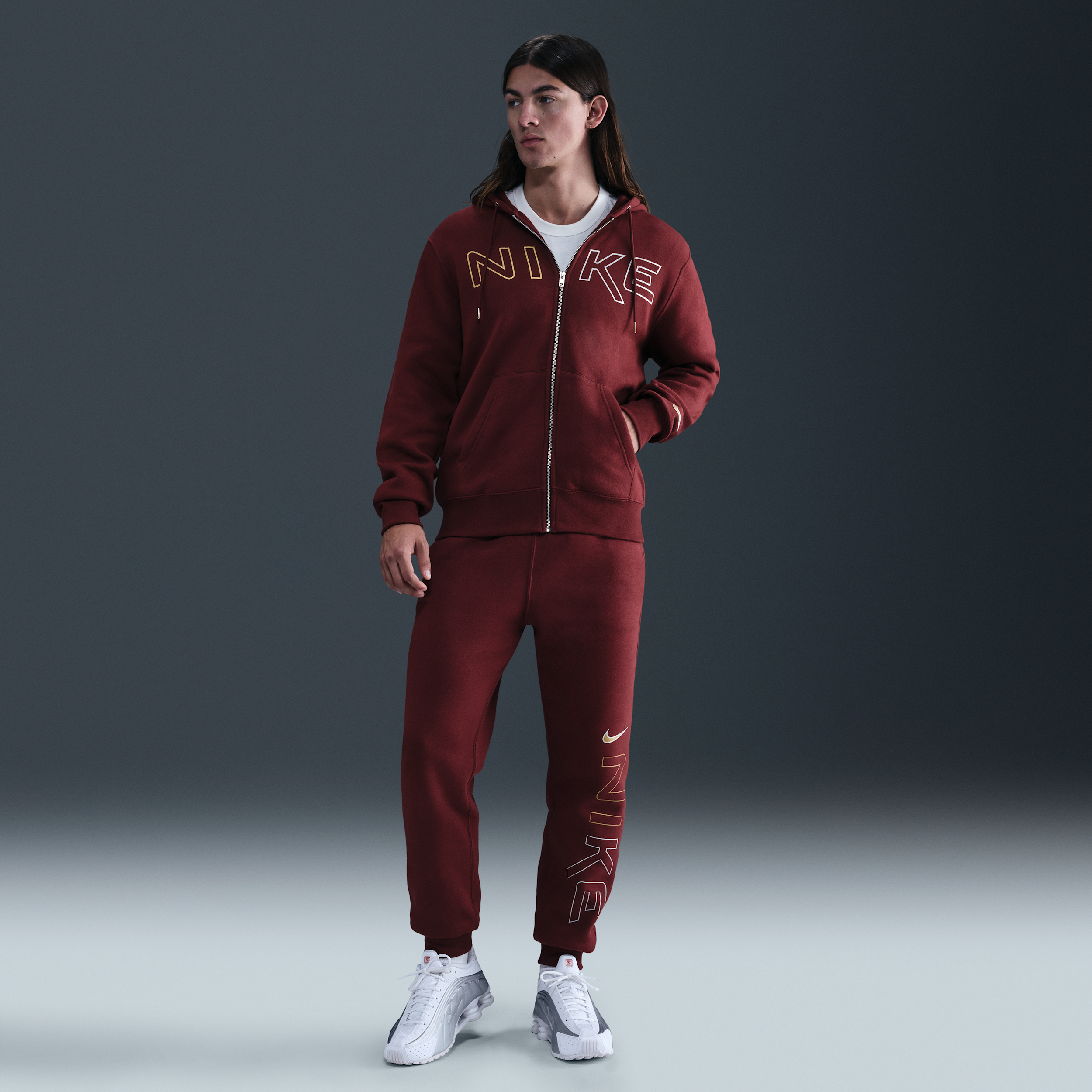 Nike Men's  Sportswear Club Fleece Jogger Pants In Brown