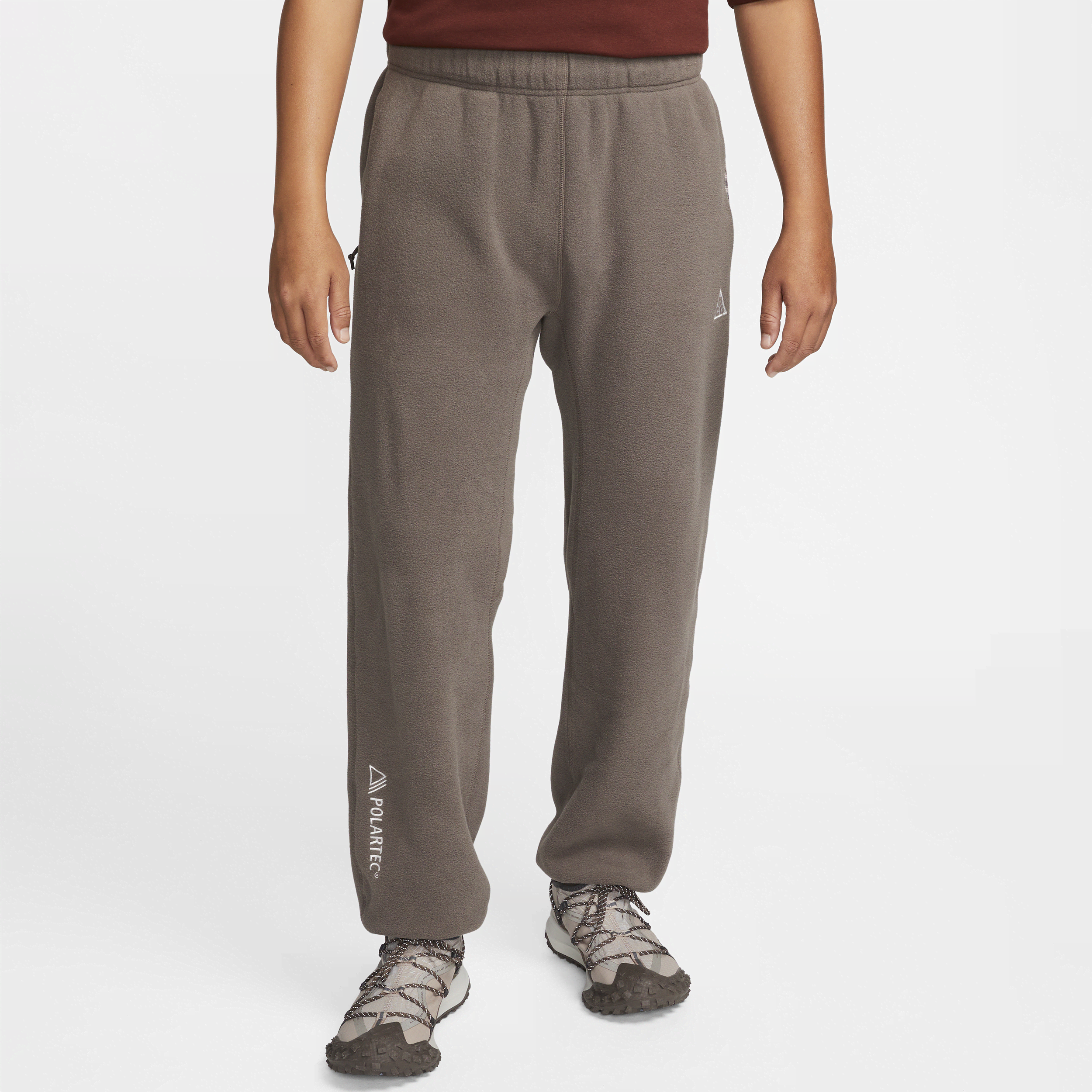 Nike Men's  Acg Polartec® "wolf Tree" Pants In Brown