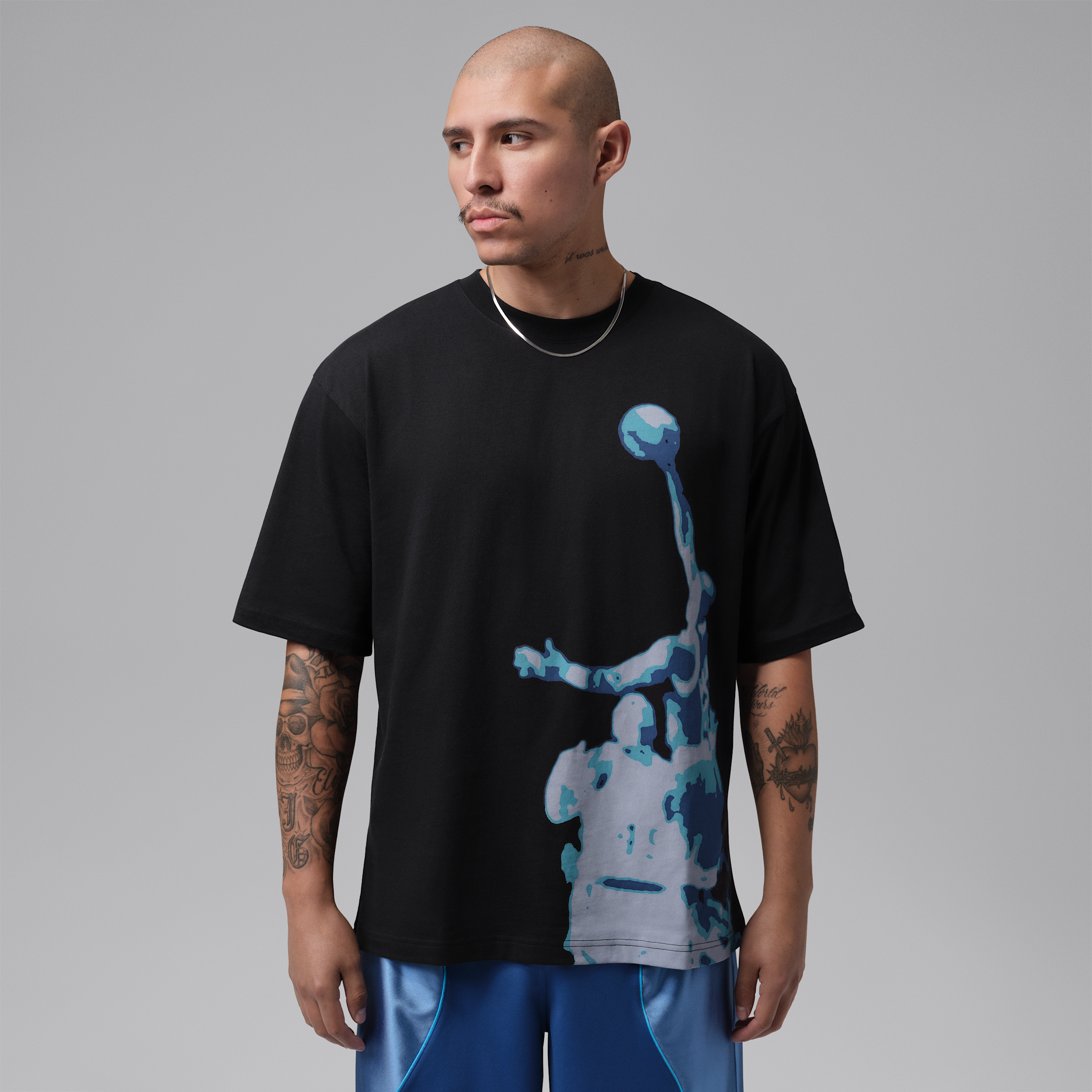 Men's Jordan Sport Dri-FIT T-Shirt in Black | IZ4033-012