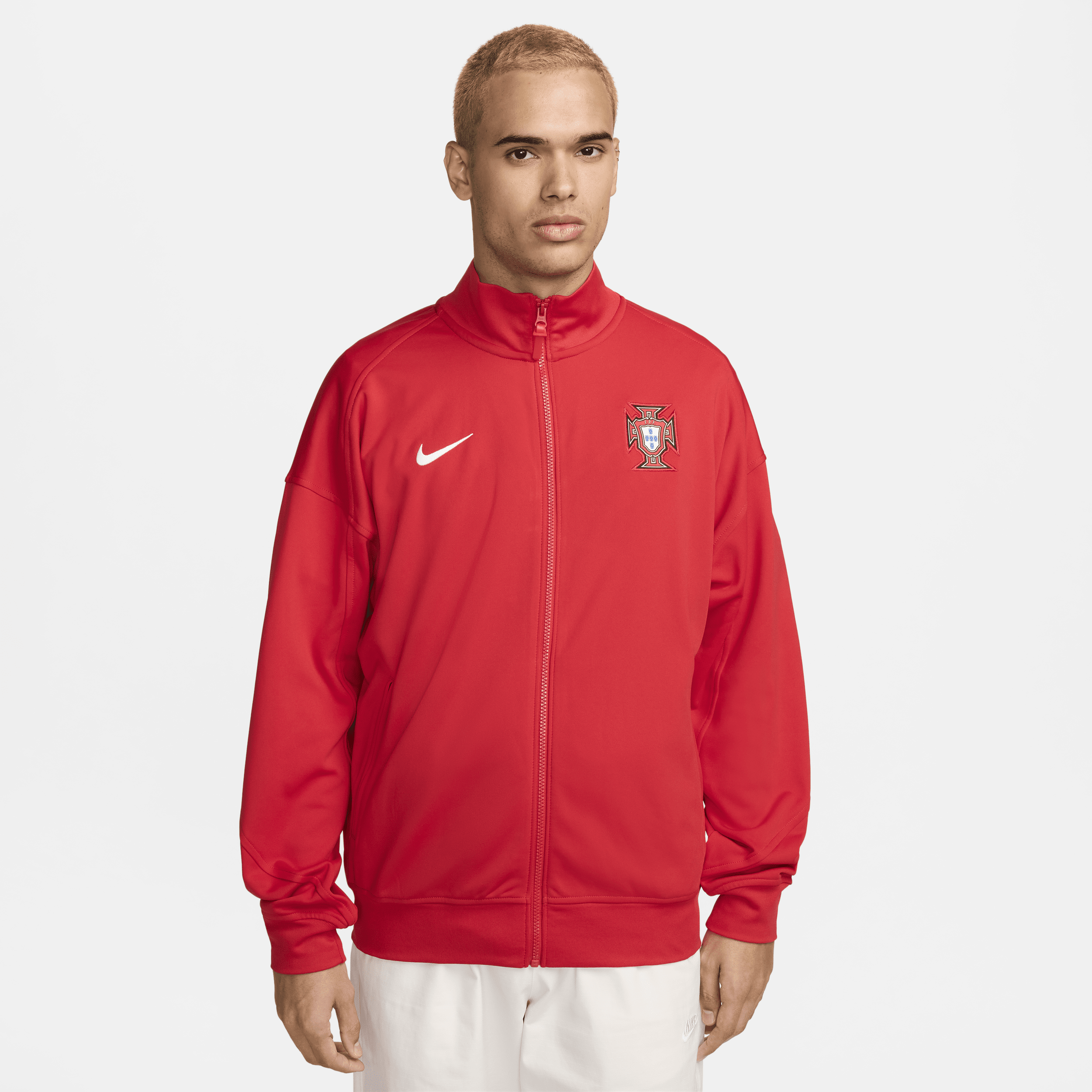 Nike Portugal Academy Pro  Men's Dri-fit Soccer Jacket In Red