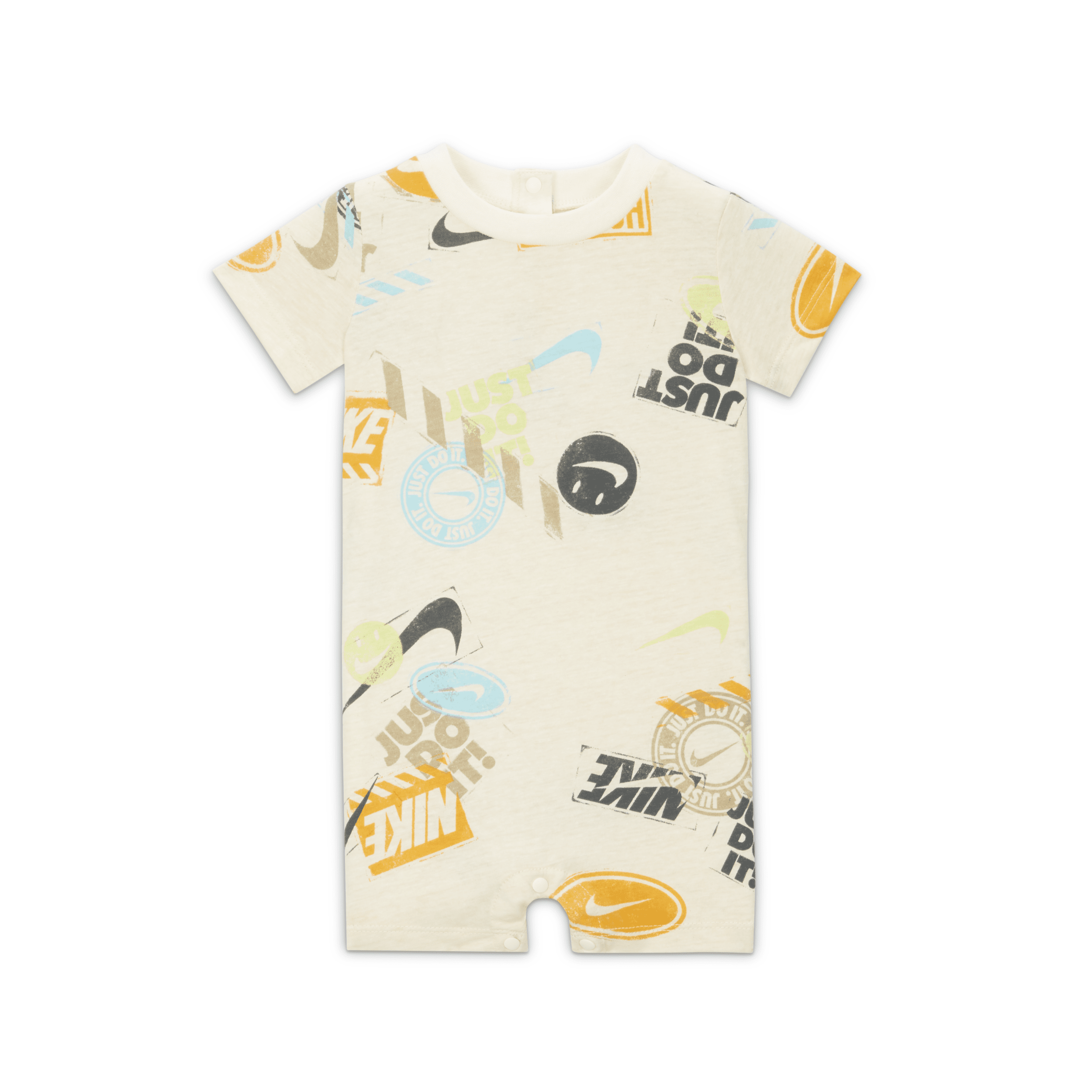 Nike Wild Air Printed Romper Baby Romper In White