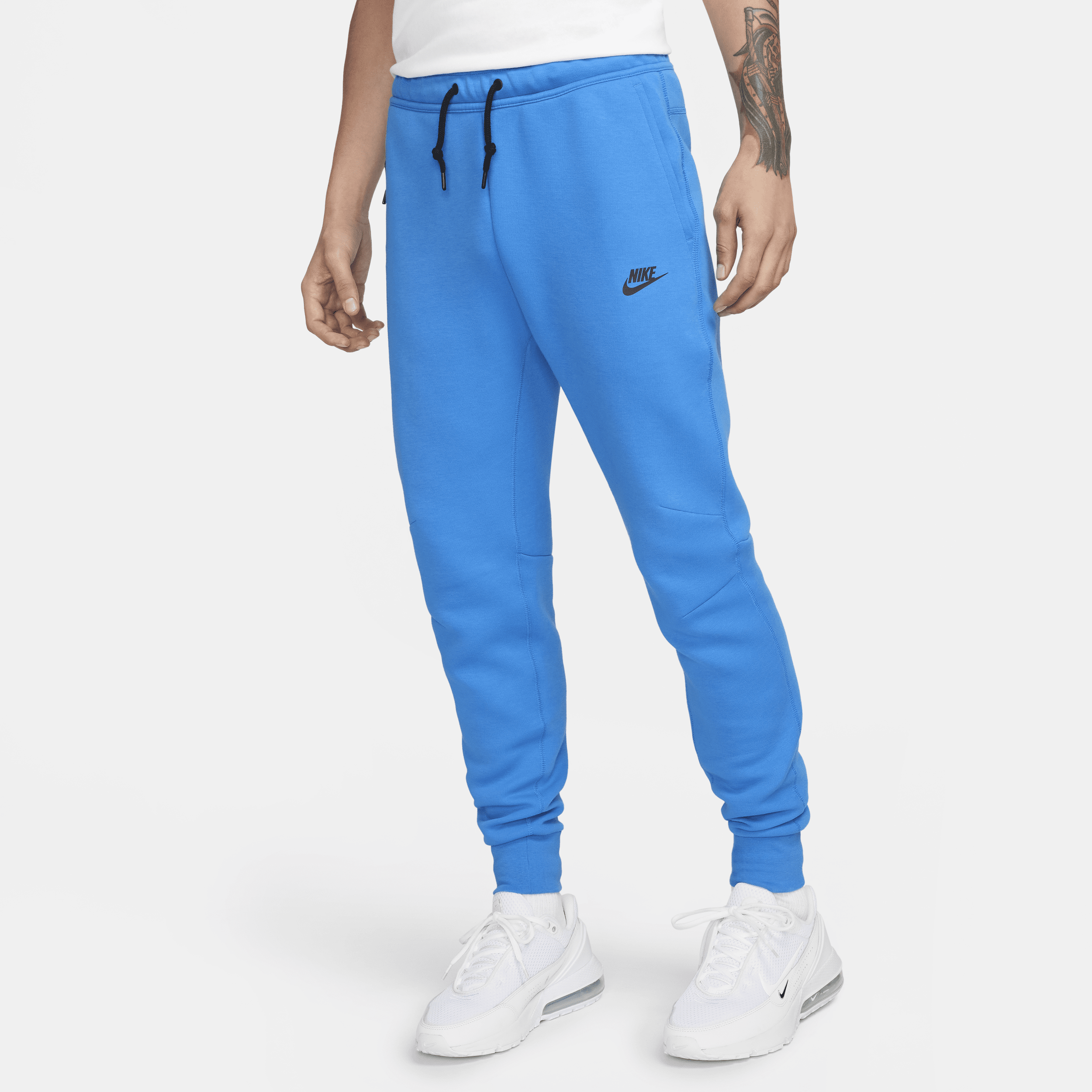 Nike Men's  Sportswear Tech Fleece Jogger Pants In Blue