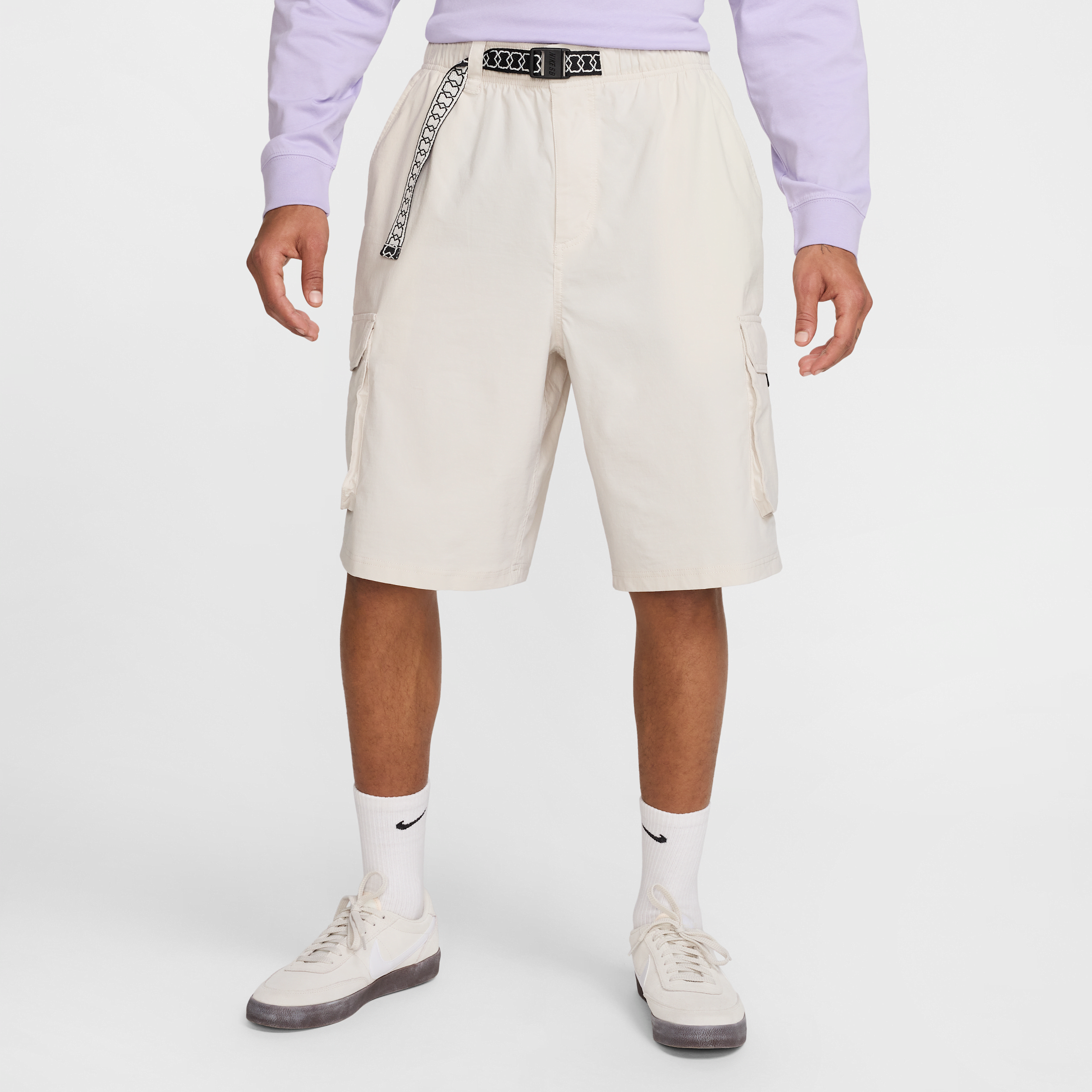Nike Men's  Sb Dri-fit Kearny Cargo Skate Shorts In Grey