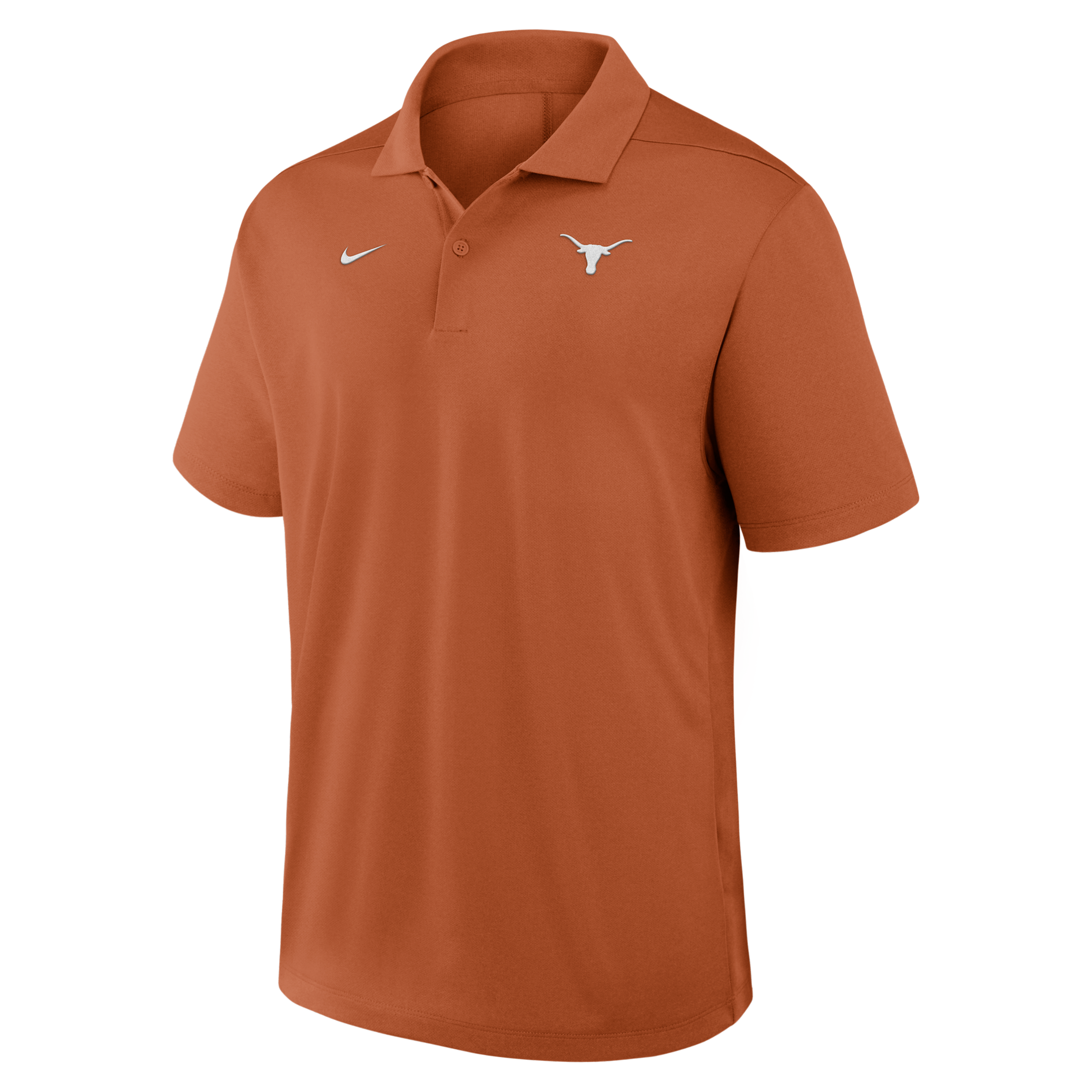 Nike Men's Texas Orange Texas Longhorns Primetime Victory Plus Dri-fit Polo Shirt - Texas Orange