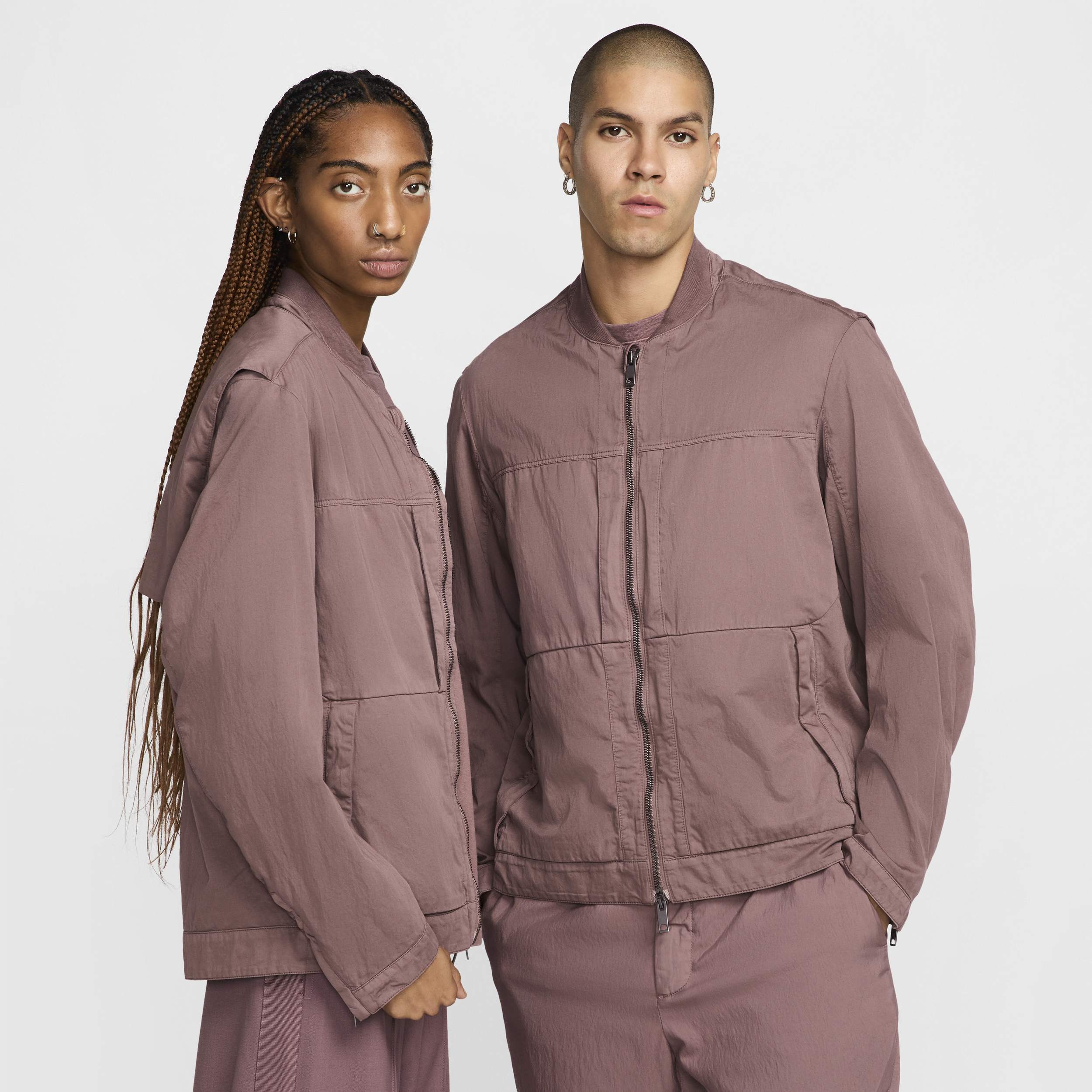 Nike Mens Every Stitch Considered Computational Bomber in Purple  FQ0296298