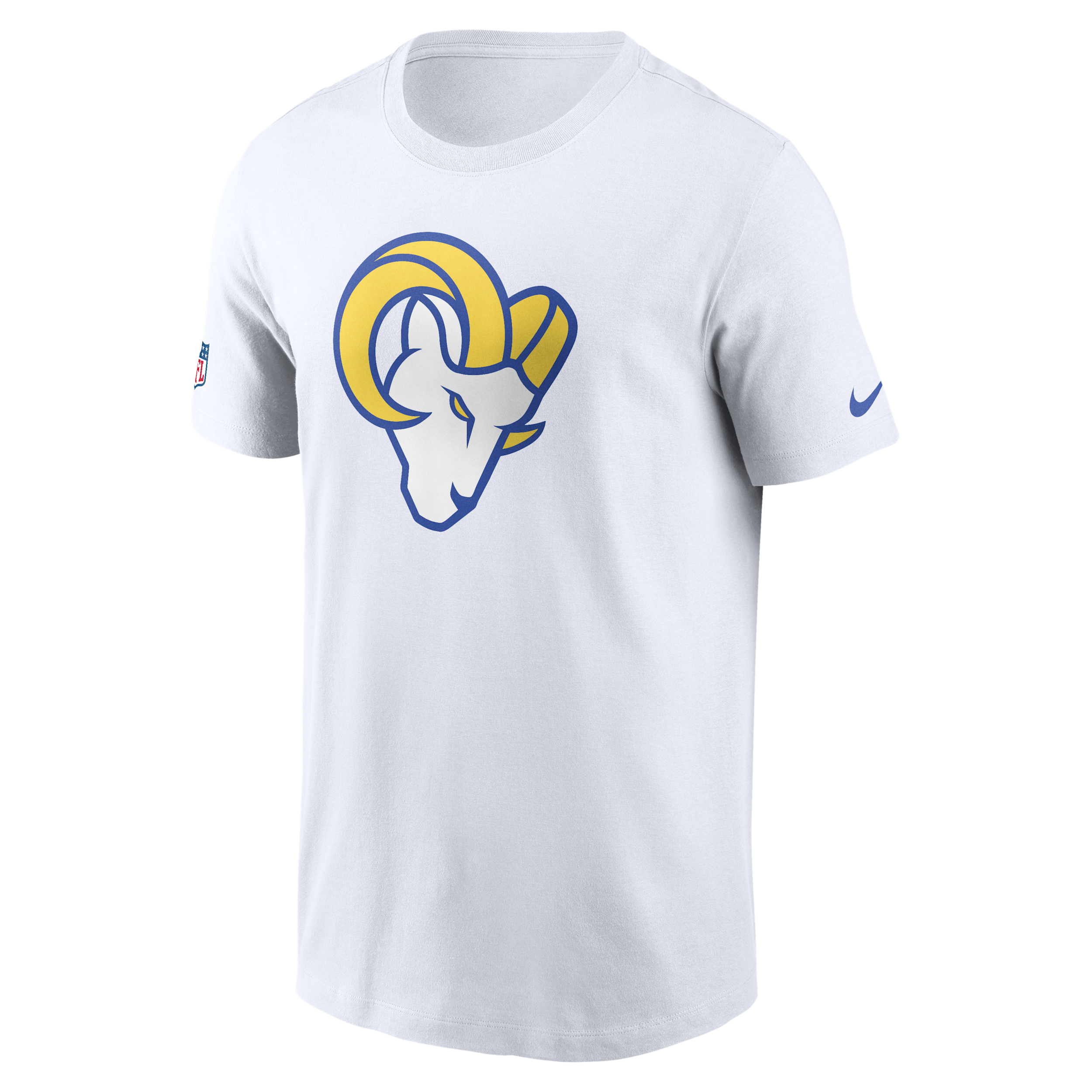 Los Angeles Rams Essential Nike Men's Dri-FIT NFL Short-Sleeve T-Shirt in White | 02ET10A9X-TC1