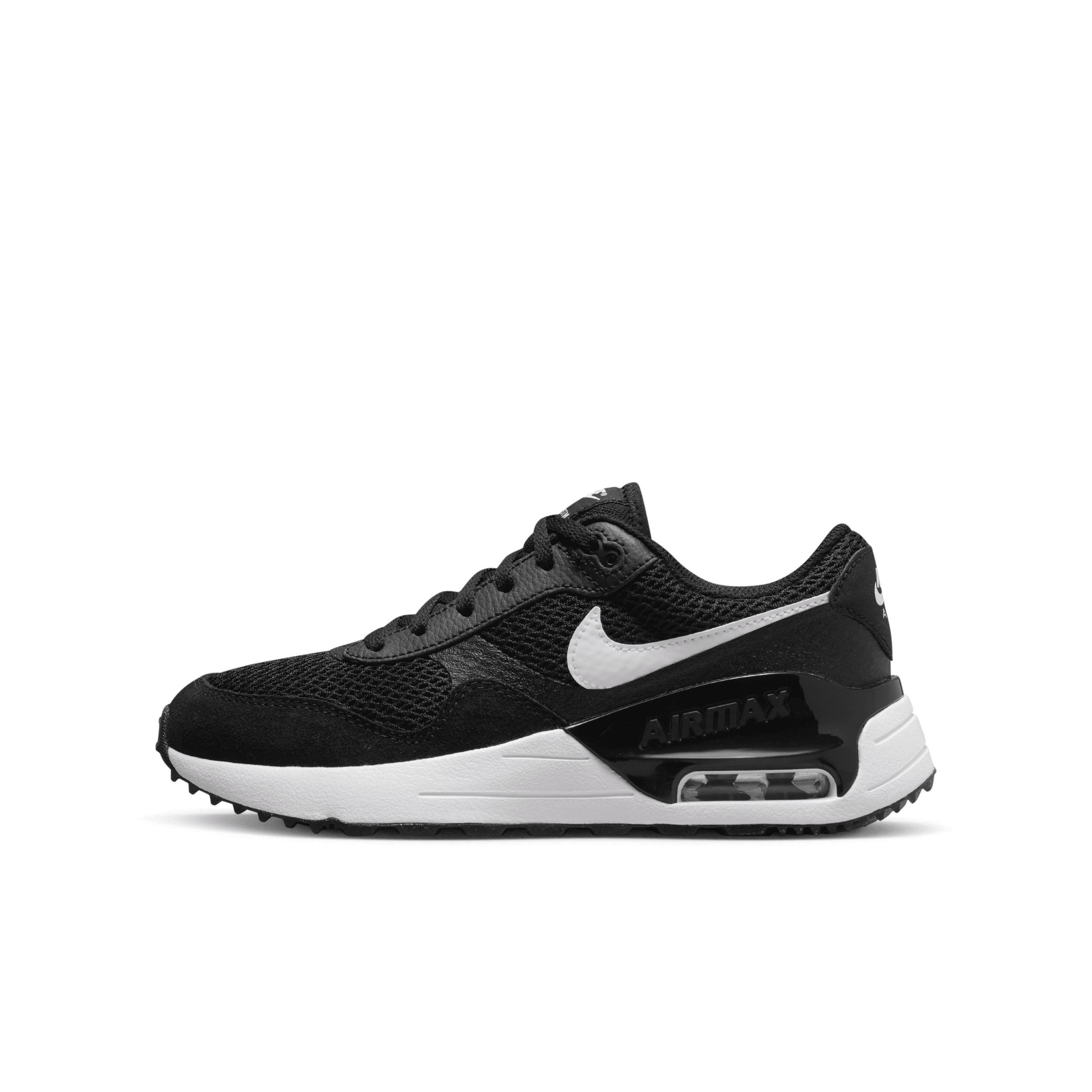 Nike Babies' Air Max Systm Big Kids' Shoes In Black
