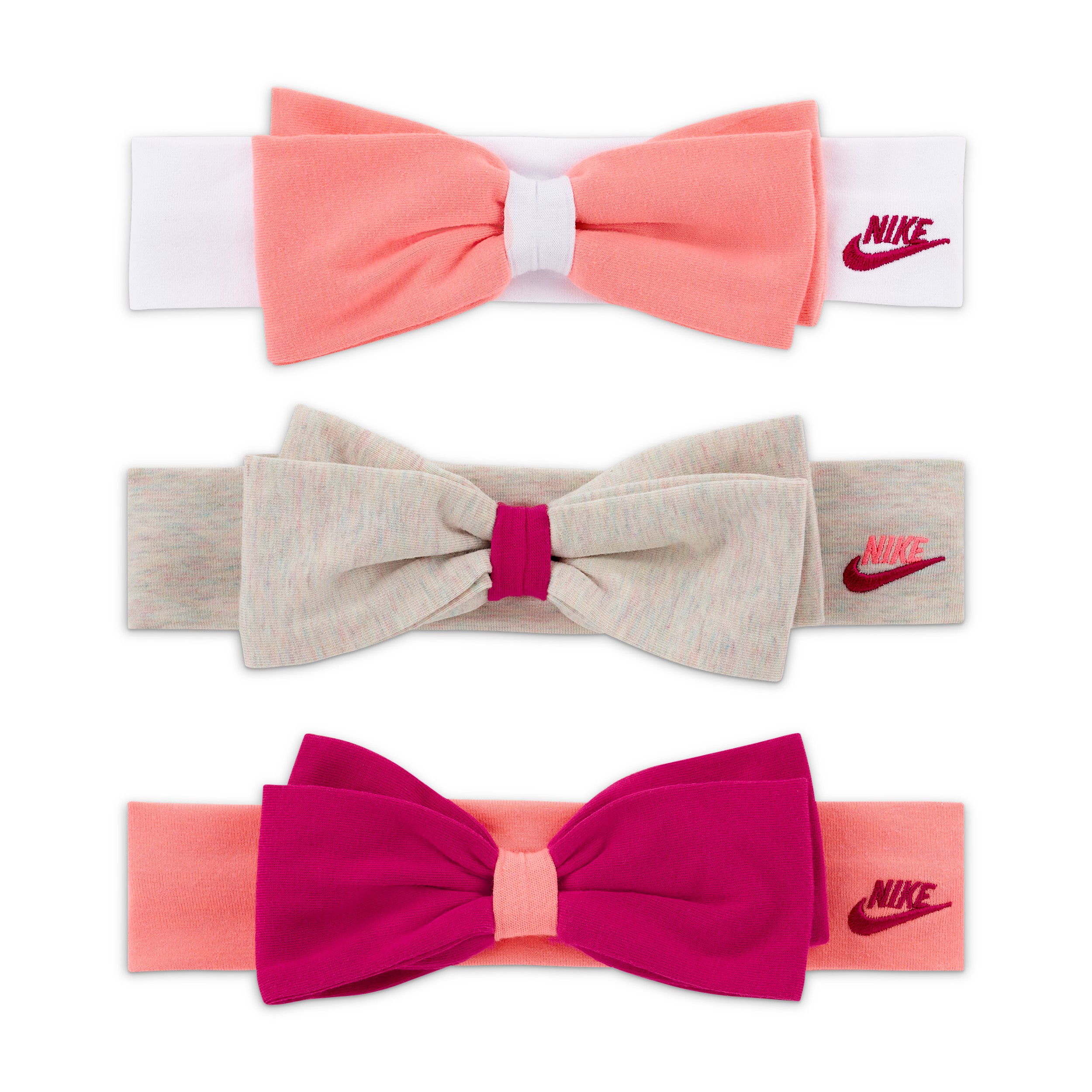Nike Baby Headbands (3-Pack) in Multicolor | NN0621-H43