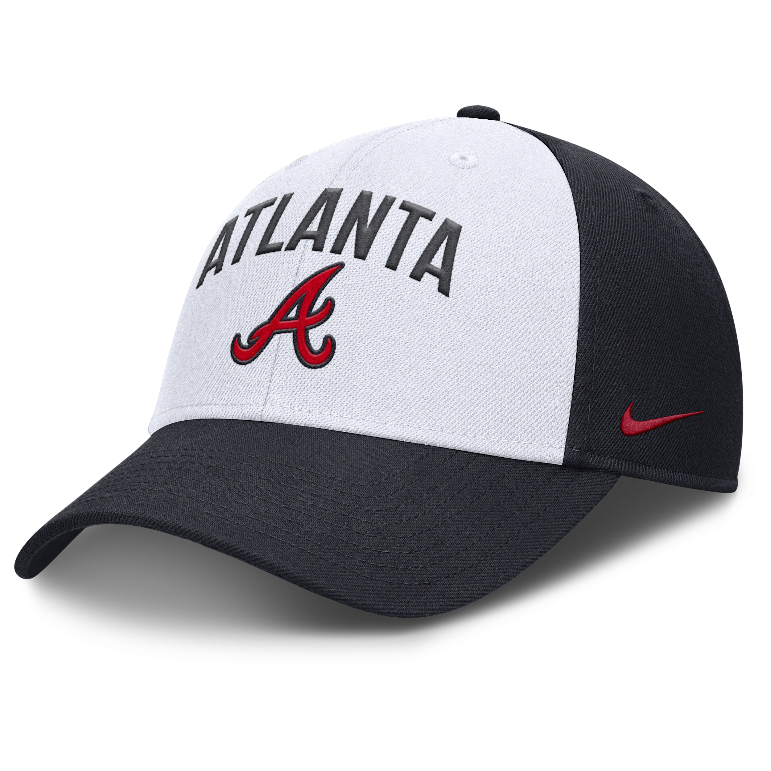 Nike Atlanta Braves Club  Men's Dri-fit Mlb Adjustable Hat