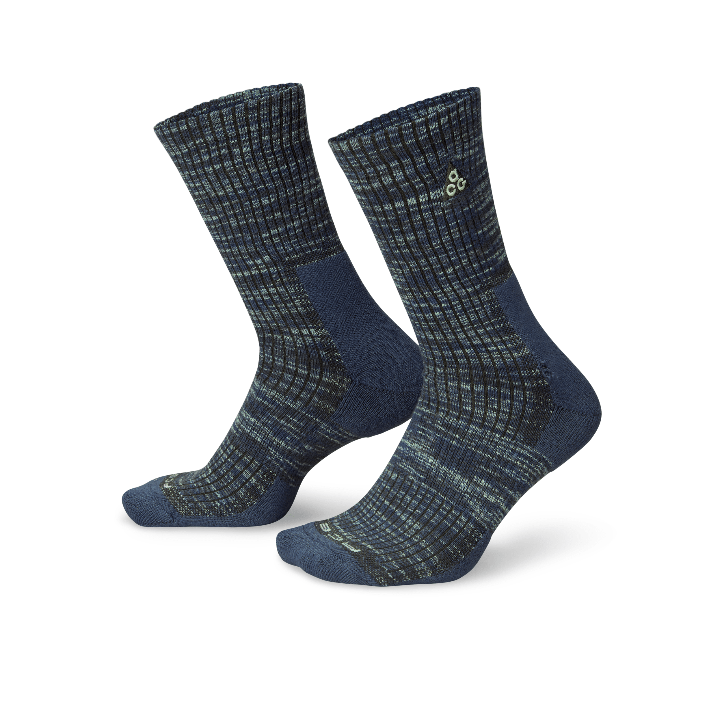 Nike Unisex Acg Everyday Cushioned Crew Socks (1 Pair) In Blue