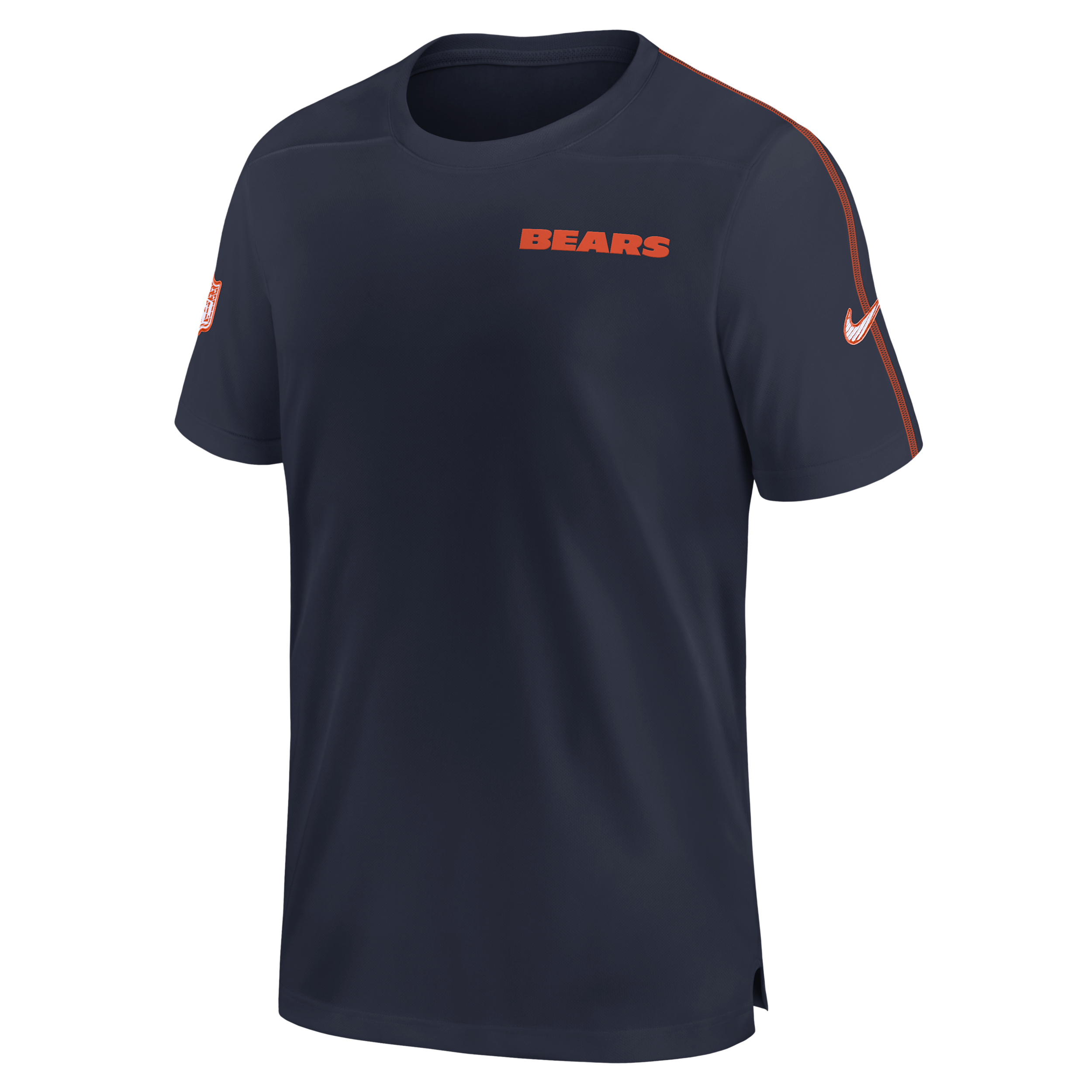 NIKE CHICAGO BEARS SIDELINE COACH  MEN'S DRI-FIT NFL TOP