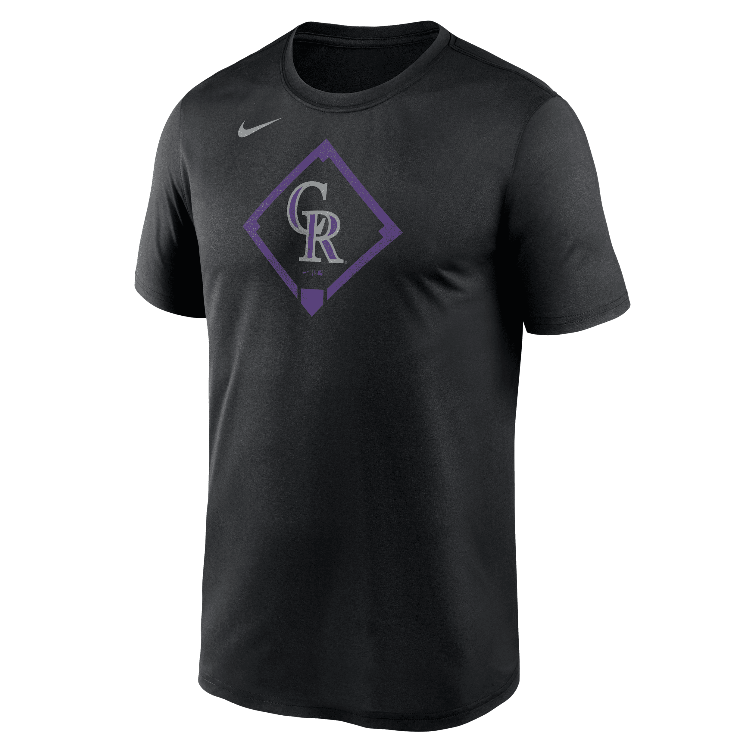Nike Black Colorado Rockies Icon Legend Performance T-shirt
