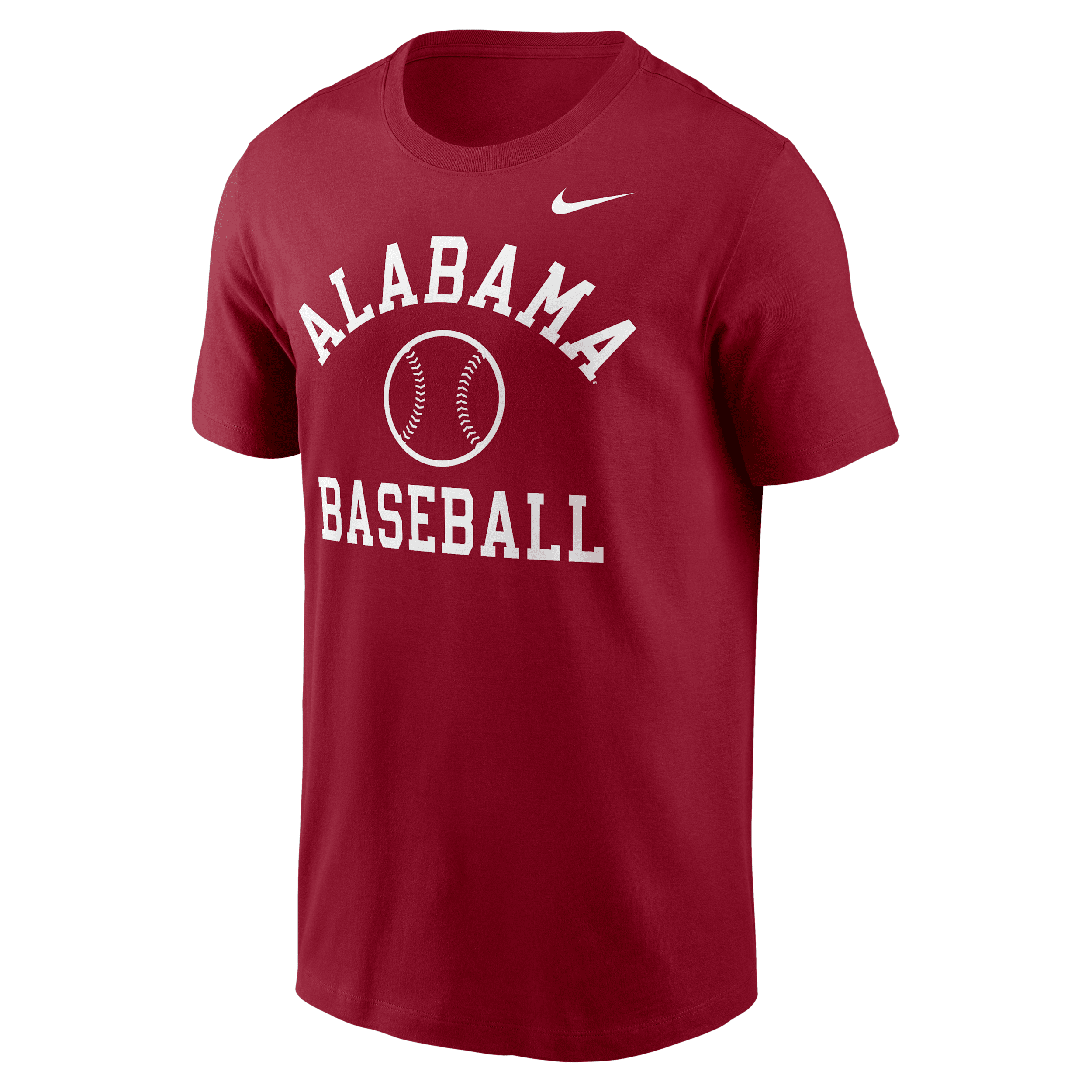 Nike Alabama Crimson Tide Baseball Arch  Men's College T-shirt In Red