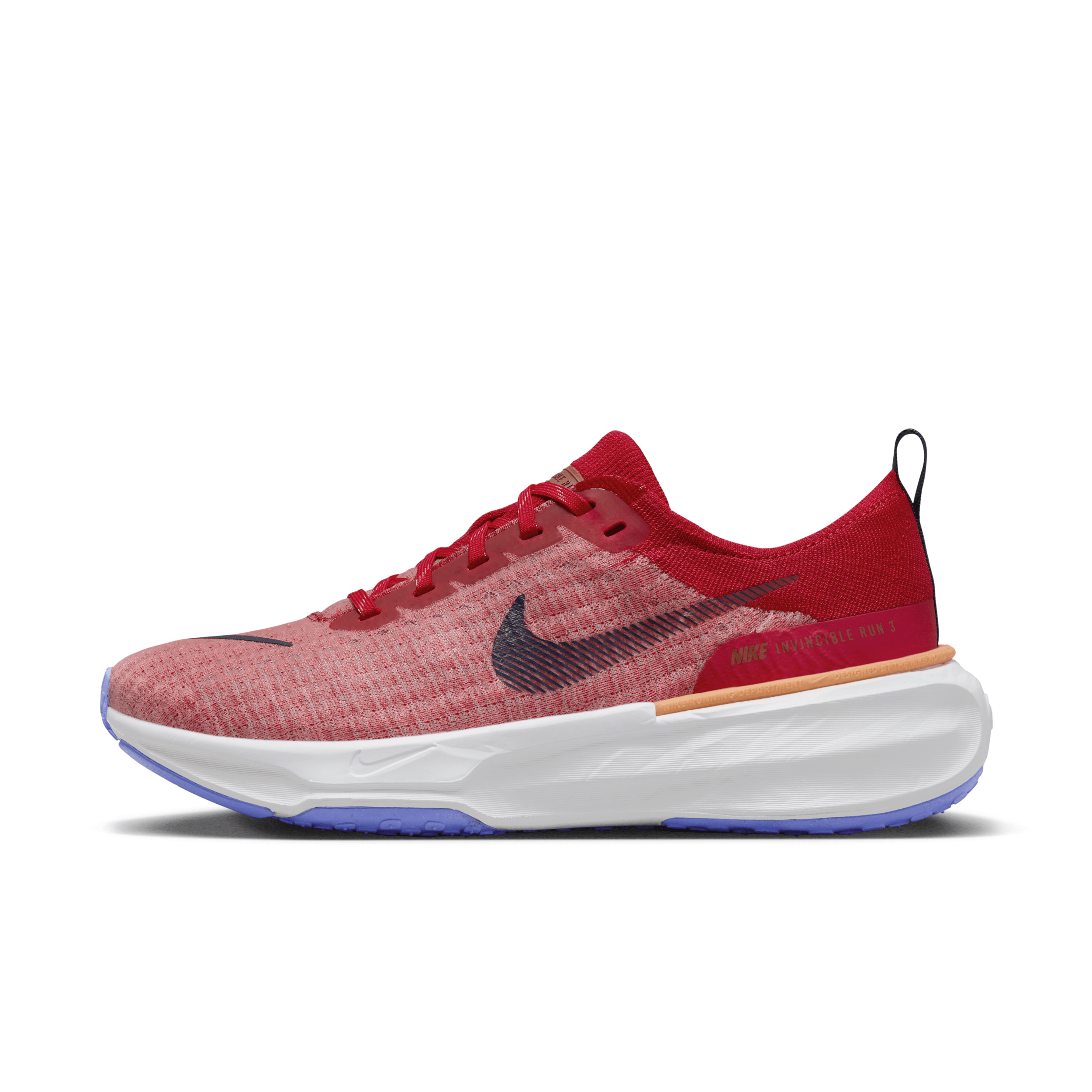 Nike Men's Invincible 3 Road Running Shoes In Red