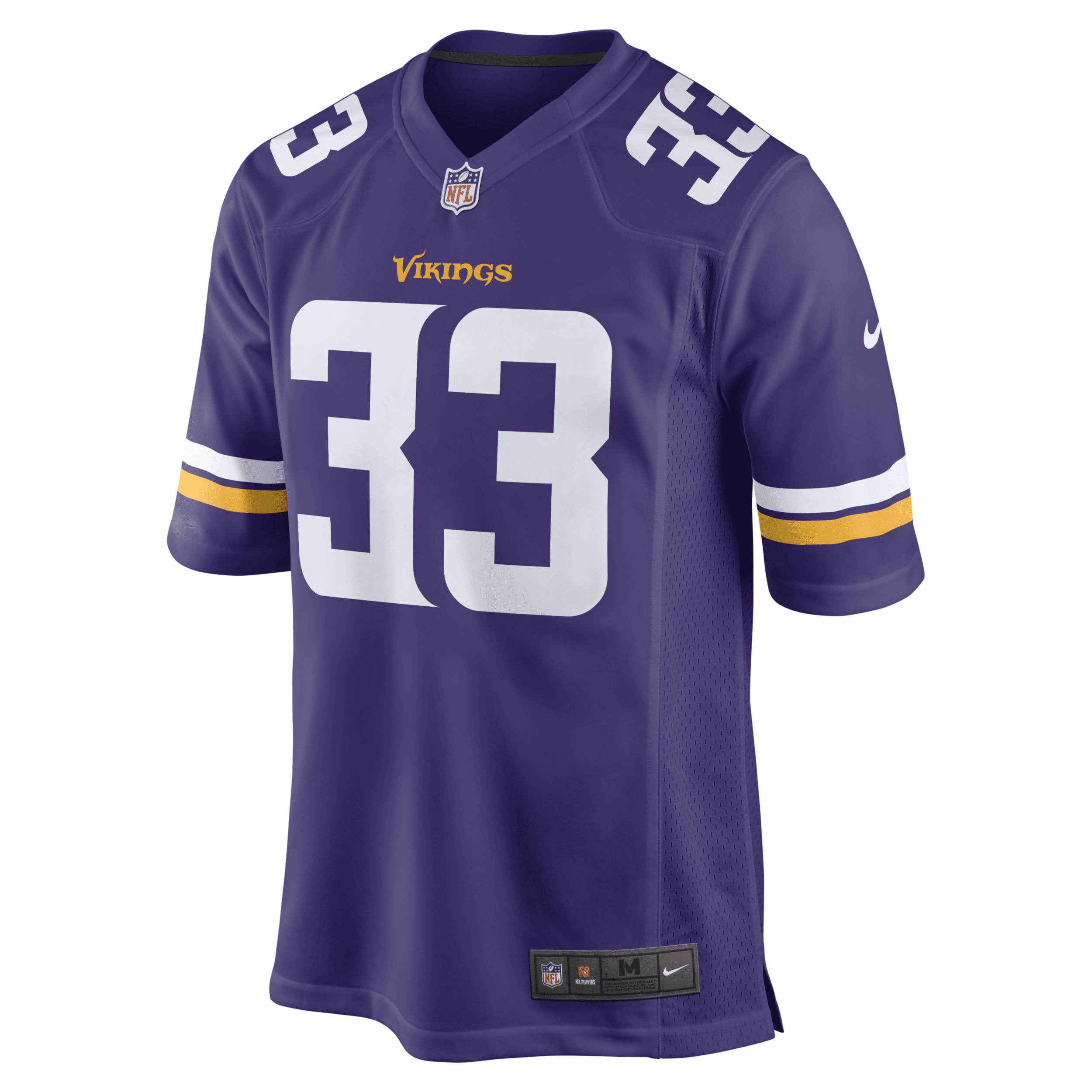 Aaron Jones Minnesota Vikings Nike Men's NFL Game Football Jersey in Purple | 67NMMVGH9MF-EY7