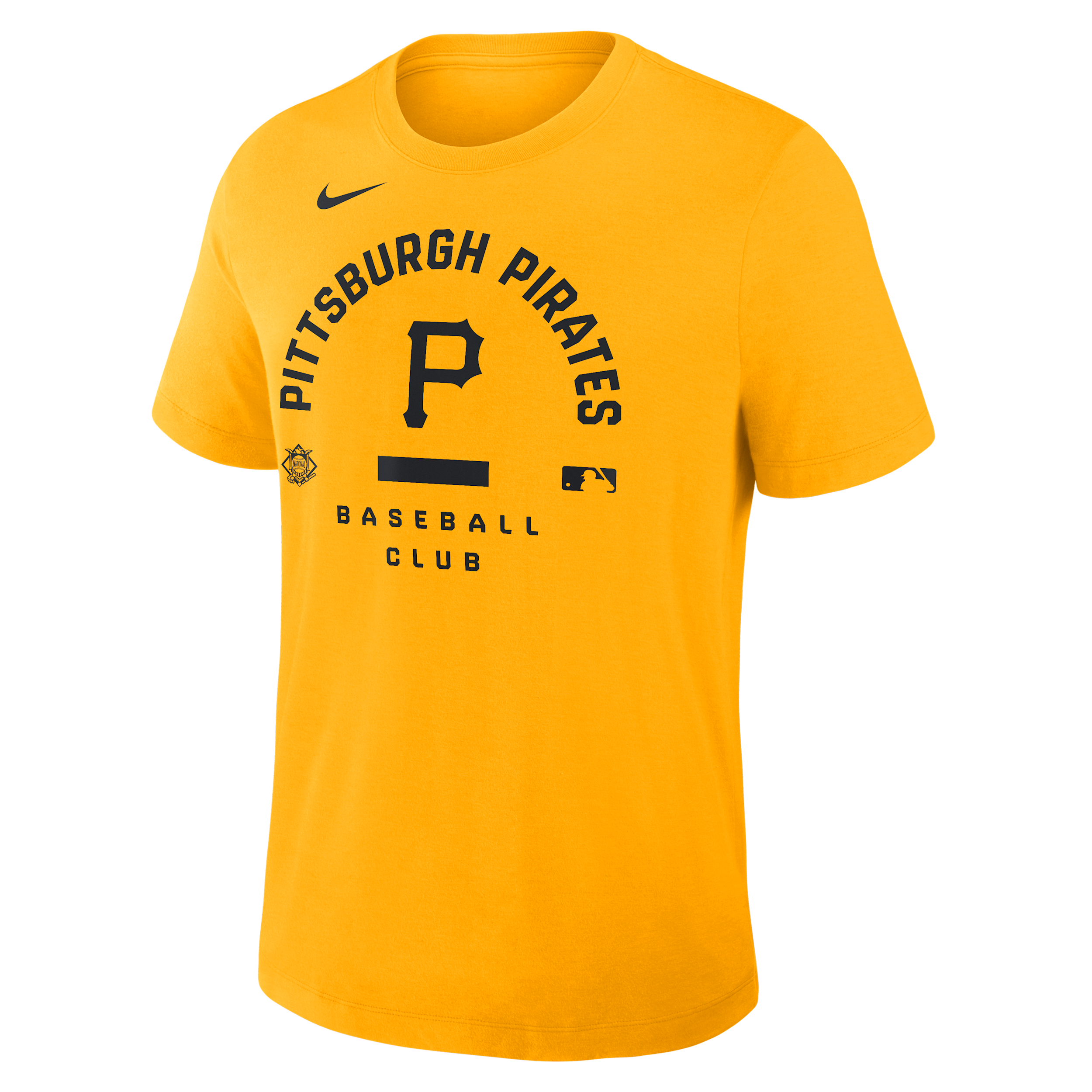 Pittsburgh Pirates Authentic Collection Early Work Nike Men's Dri-FIT MLB T-Shirt in Yellow | 034J79QPTB-HXK