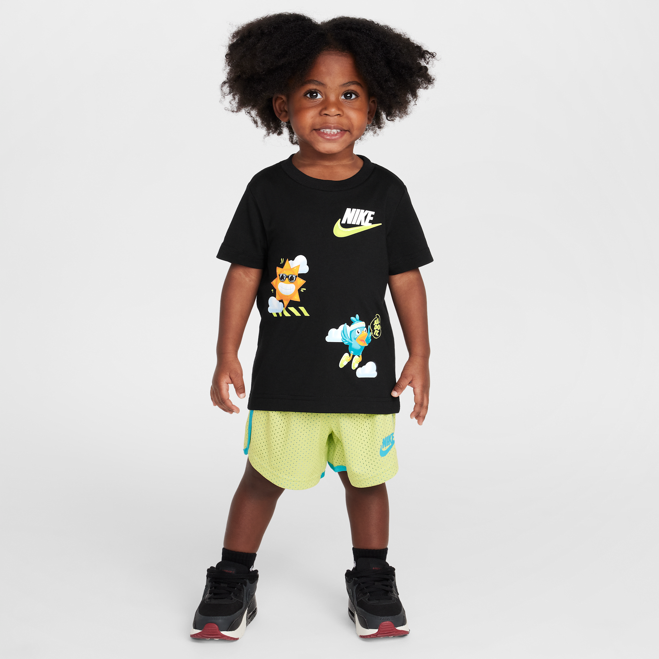 Nike Toddler Just Believe 2-piece Dri-fit Shorts Set