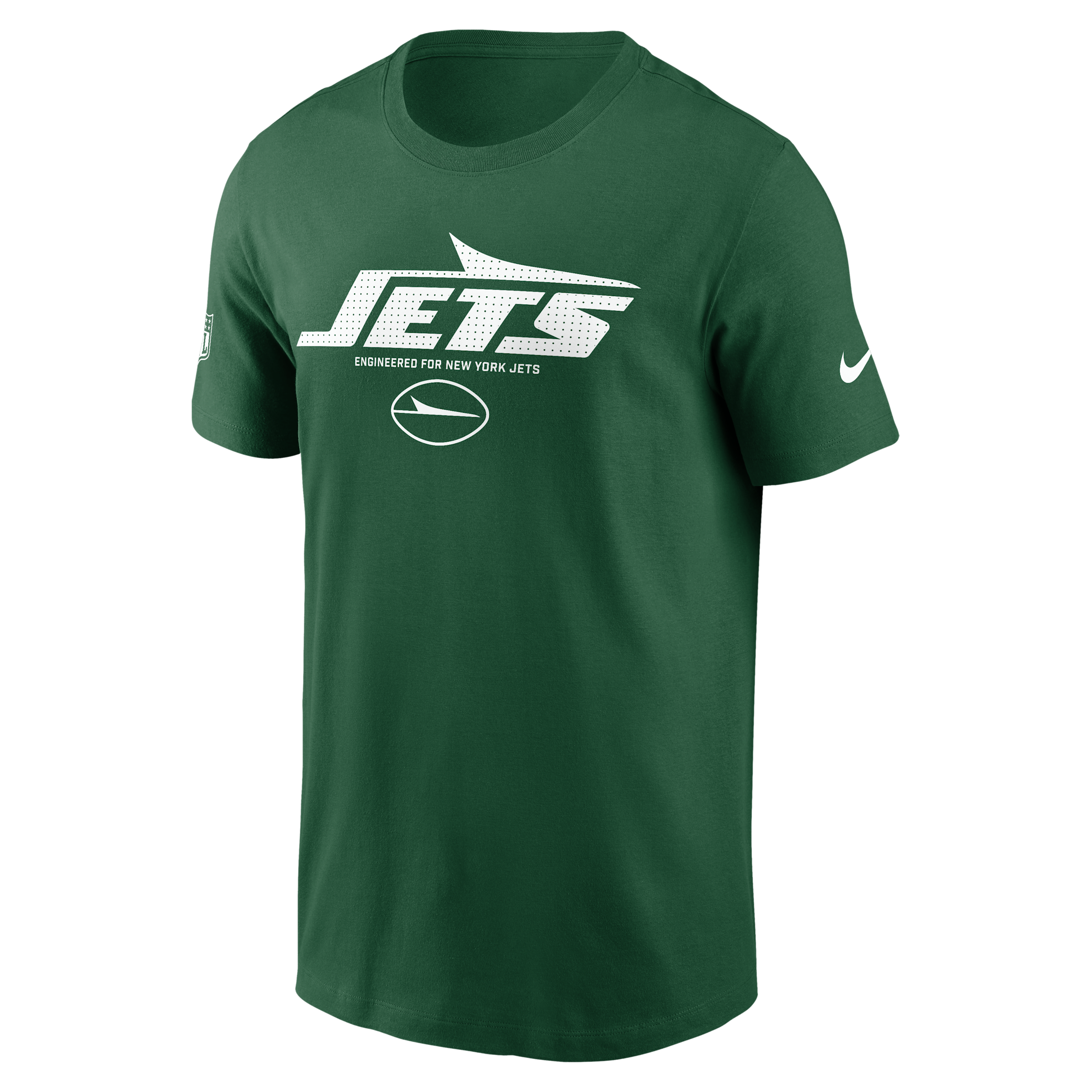 New York Jets Sideline Team Issue Nike Men's Dri-FIT NFL T-Shirt in Green | 02ET3PC72-AR5