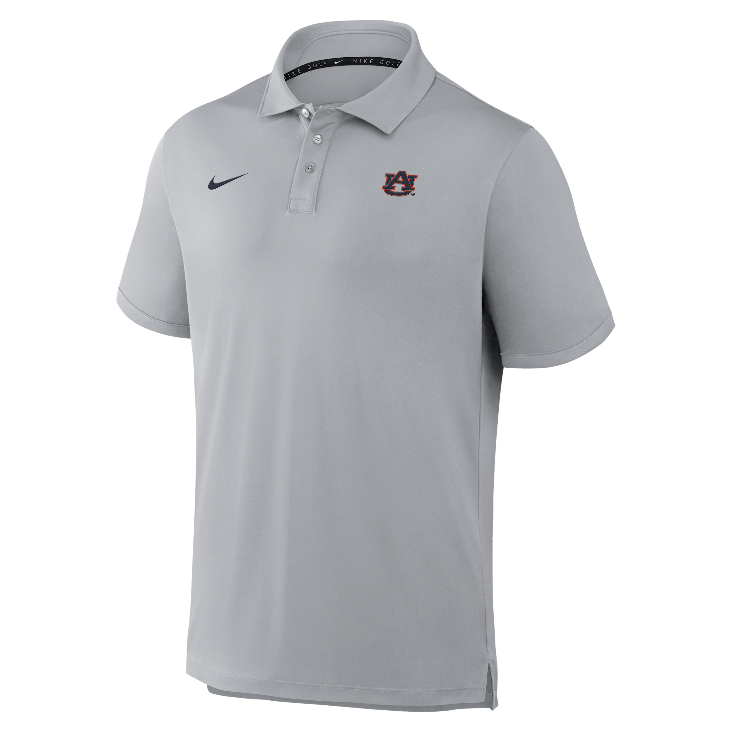 Auburn Par Nike Men's Dri-FIT College Polo in Grey | 068801VAUN-P8H