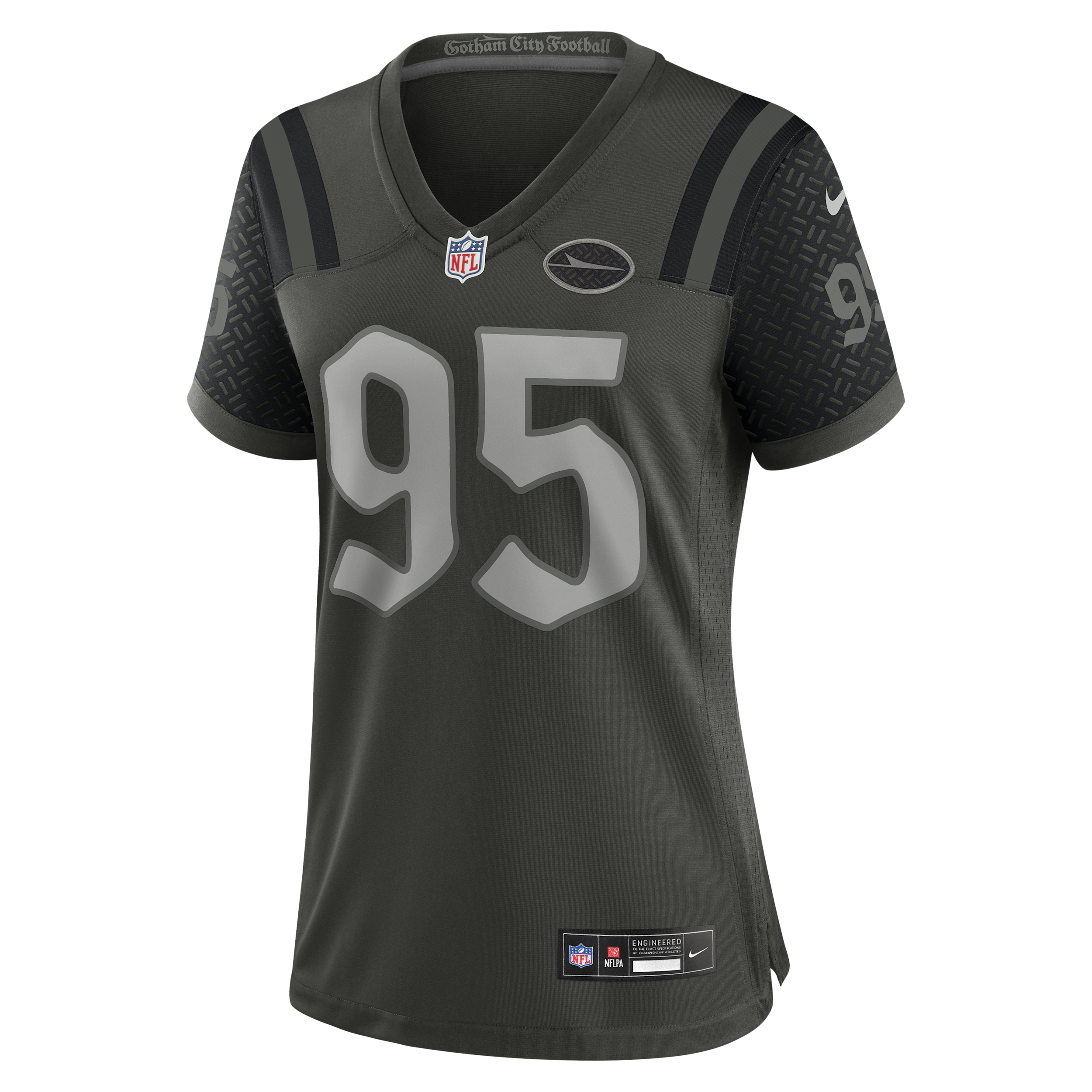 Nike Quinnen Williams New York Jets Rivalries Collection Womenâs  Women's Nfl Game Jersey In Gray