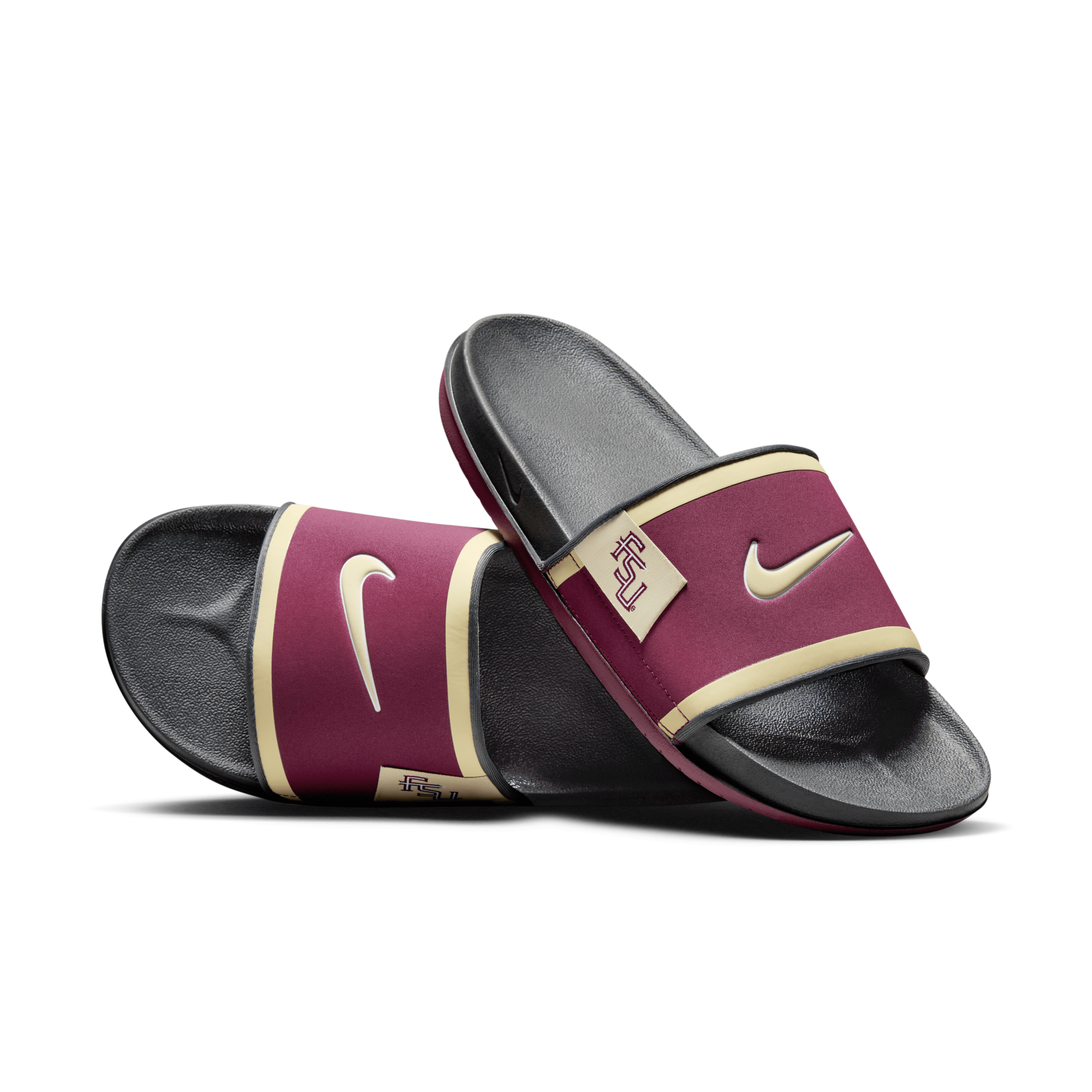 Nike Men's College Offcourt (florida State) Slides In Red