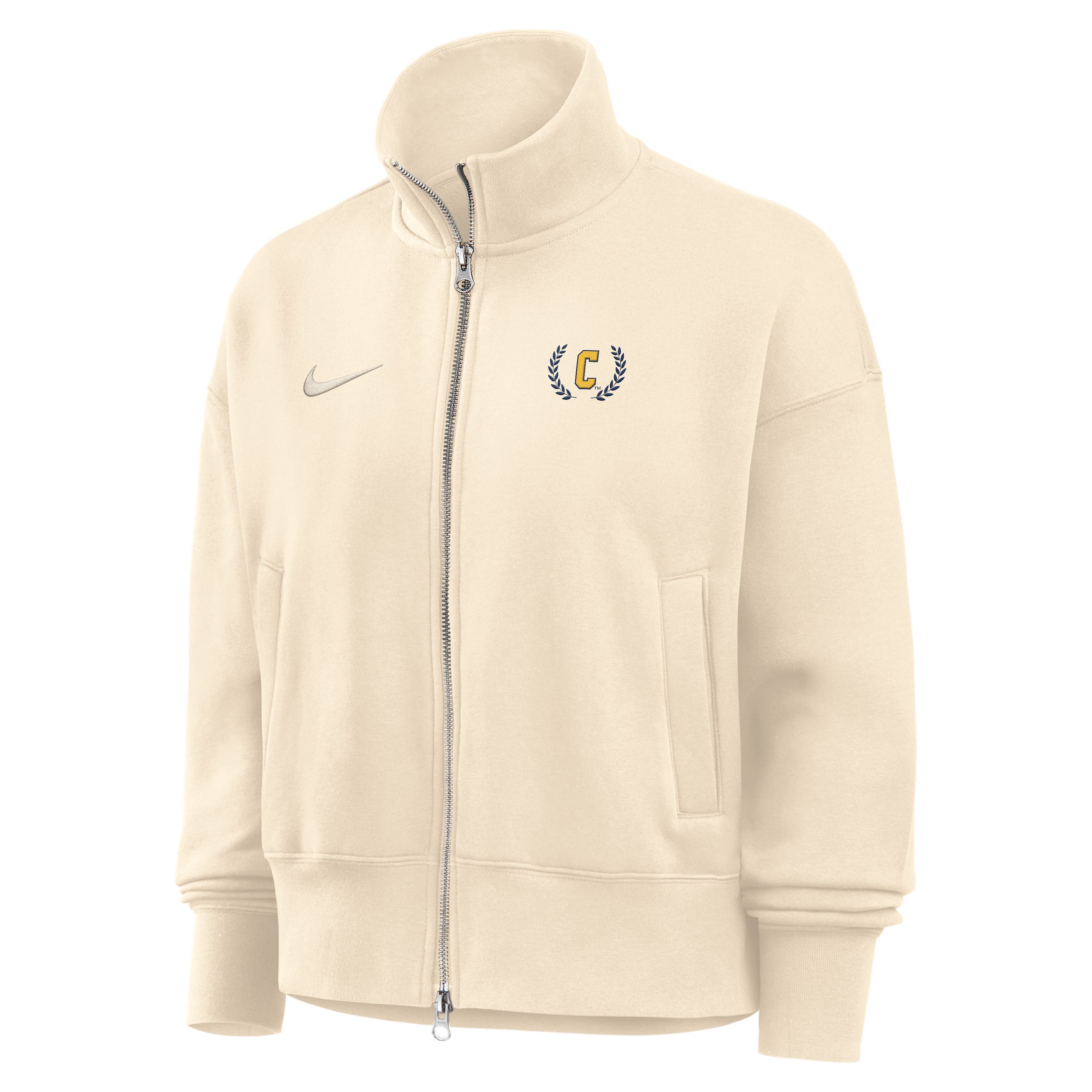 Nike Women's College (Coppin State University) Nike Women's Phoenix Fleece Track Jacket in Brown | ZW052NCPNS26-NAT