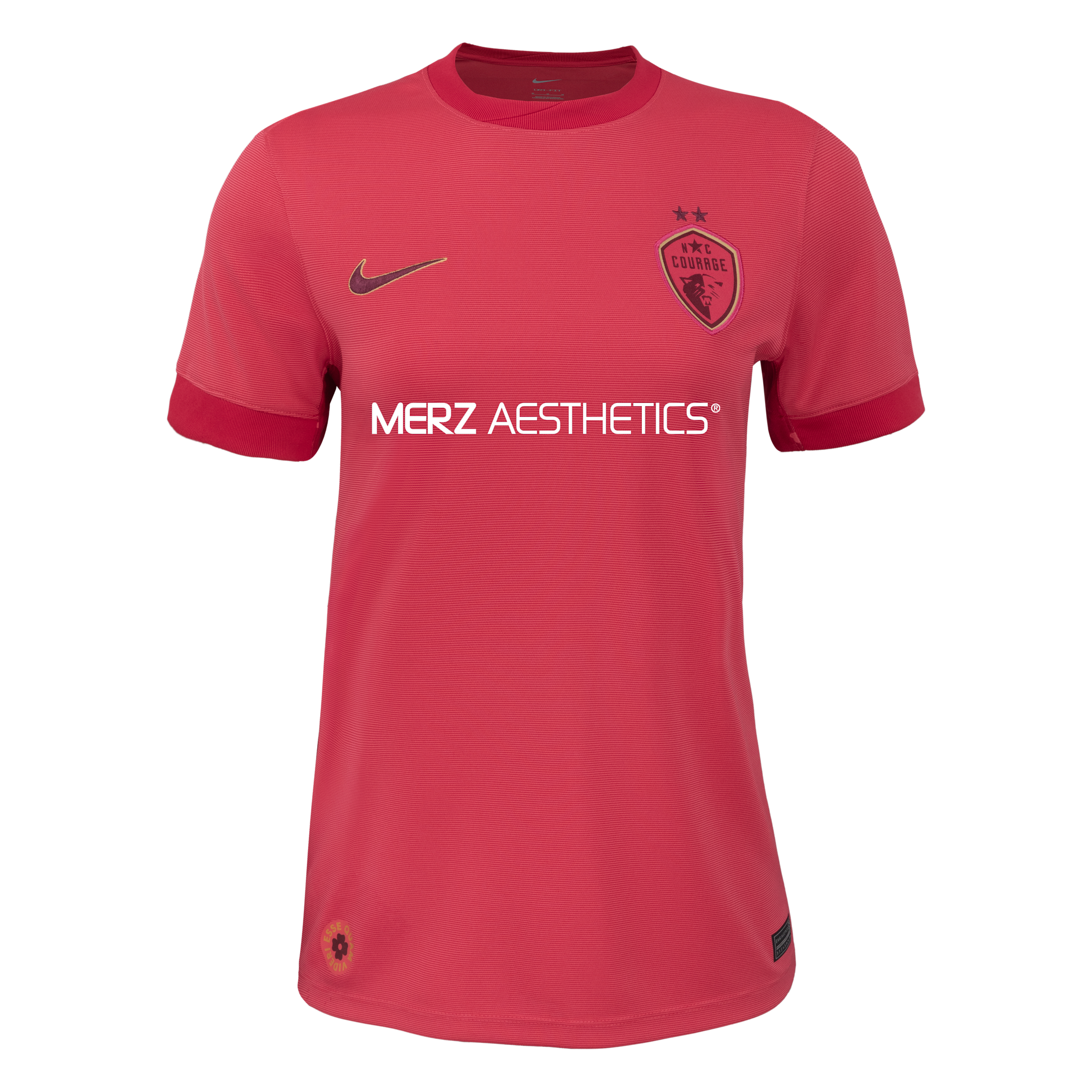 Nike North Carolina Courage 2025 Stadium Away  Women's Dri-fit Nwsl Replica Jersey In Pink
