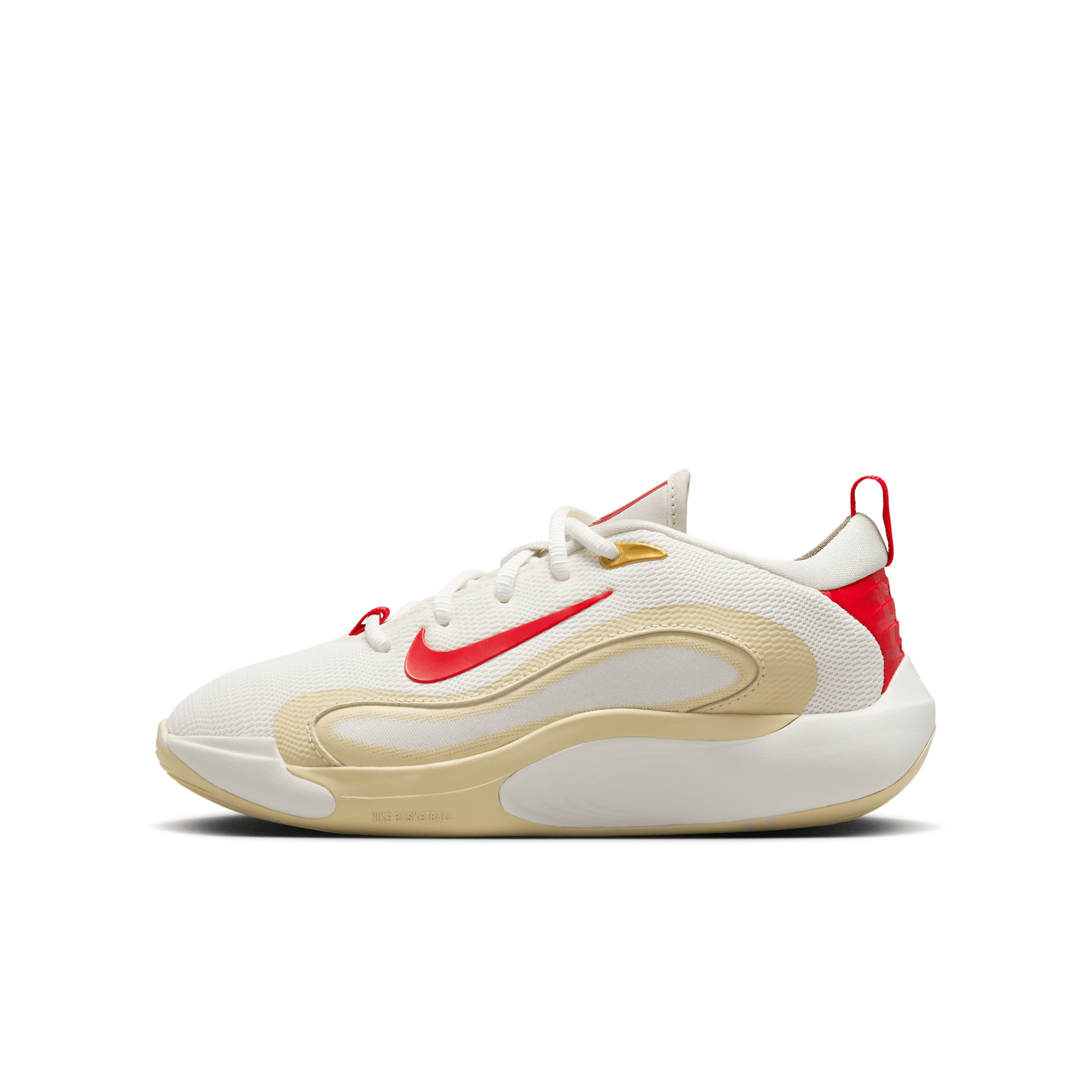 Nike Isofly Big Kids' Basketball Shoes In White