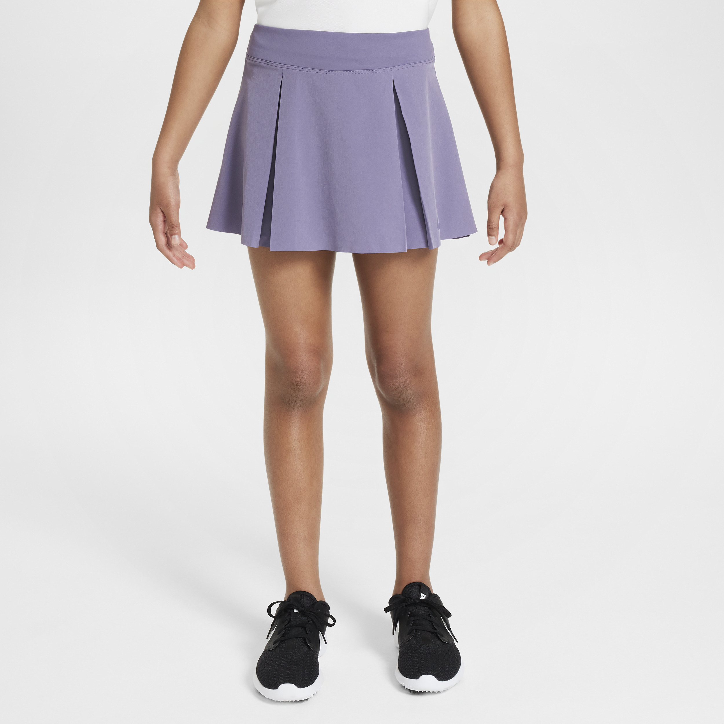 Shop Nike Club Skirt Big Kids' (girls') Golf Skirt In Purple