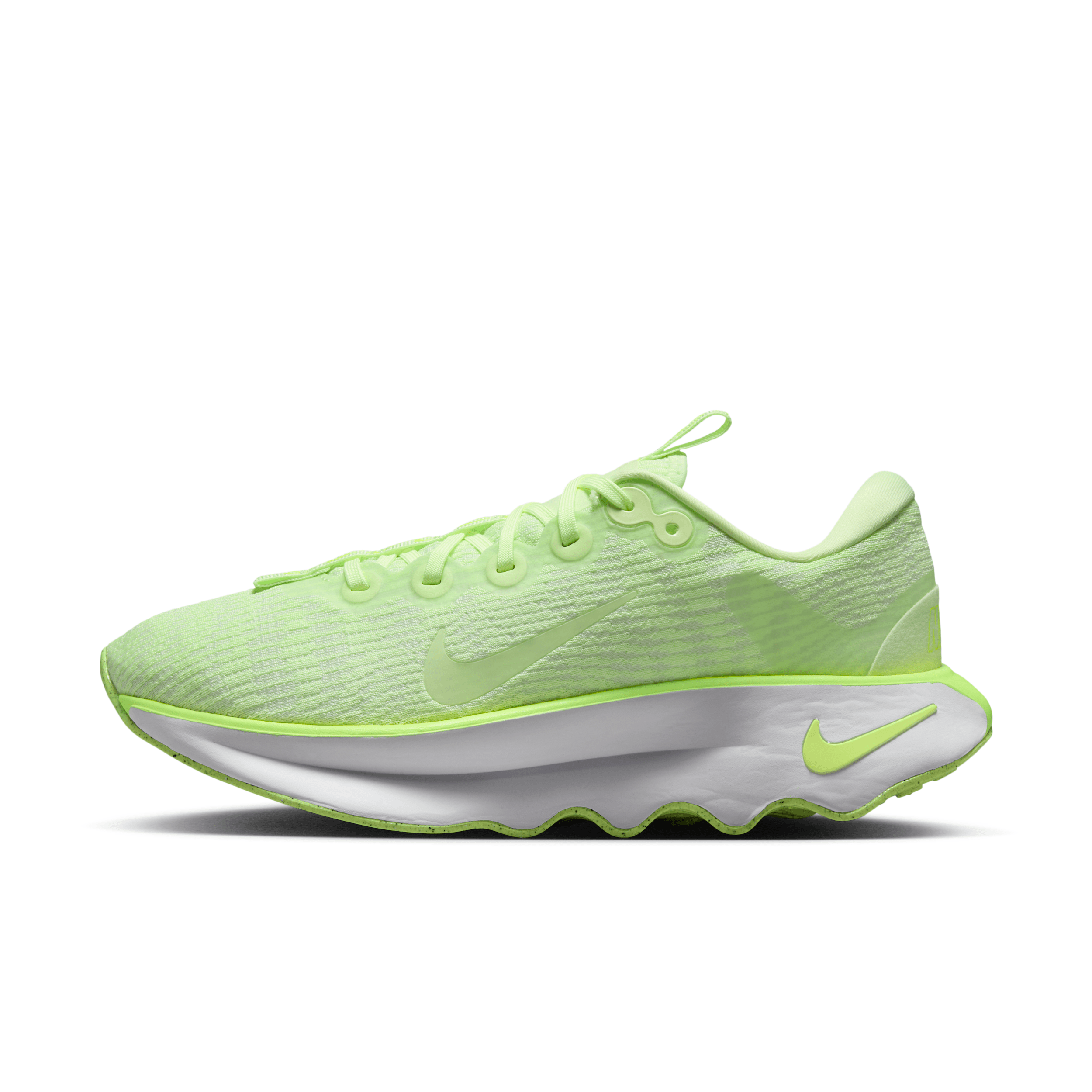 Nike Motiva Road Runner Walking Shoe In Yellow