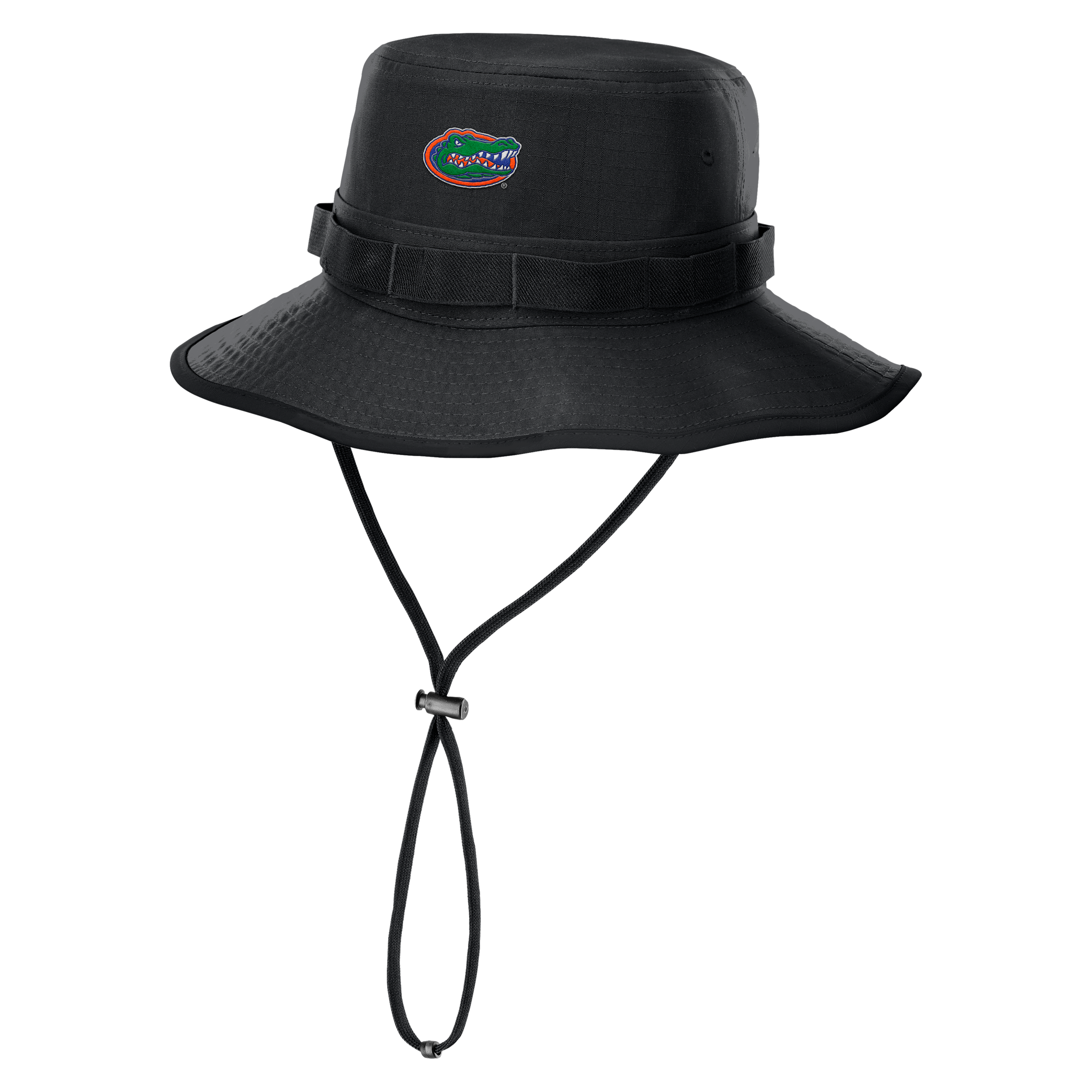 Nike Men's Florida Sideline Apex Boonie Jordan Brand Dri-FIT College Bucket Hat in Black | JC18912ZUFN-Q2W