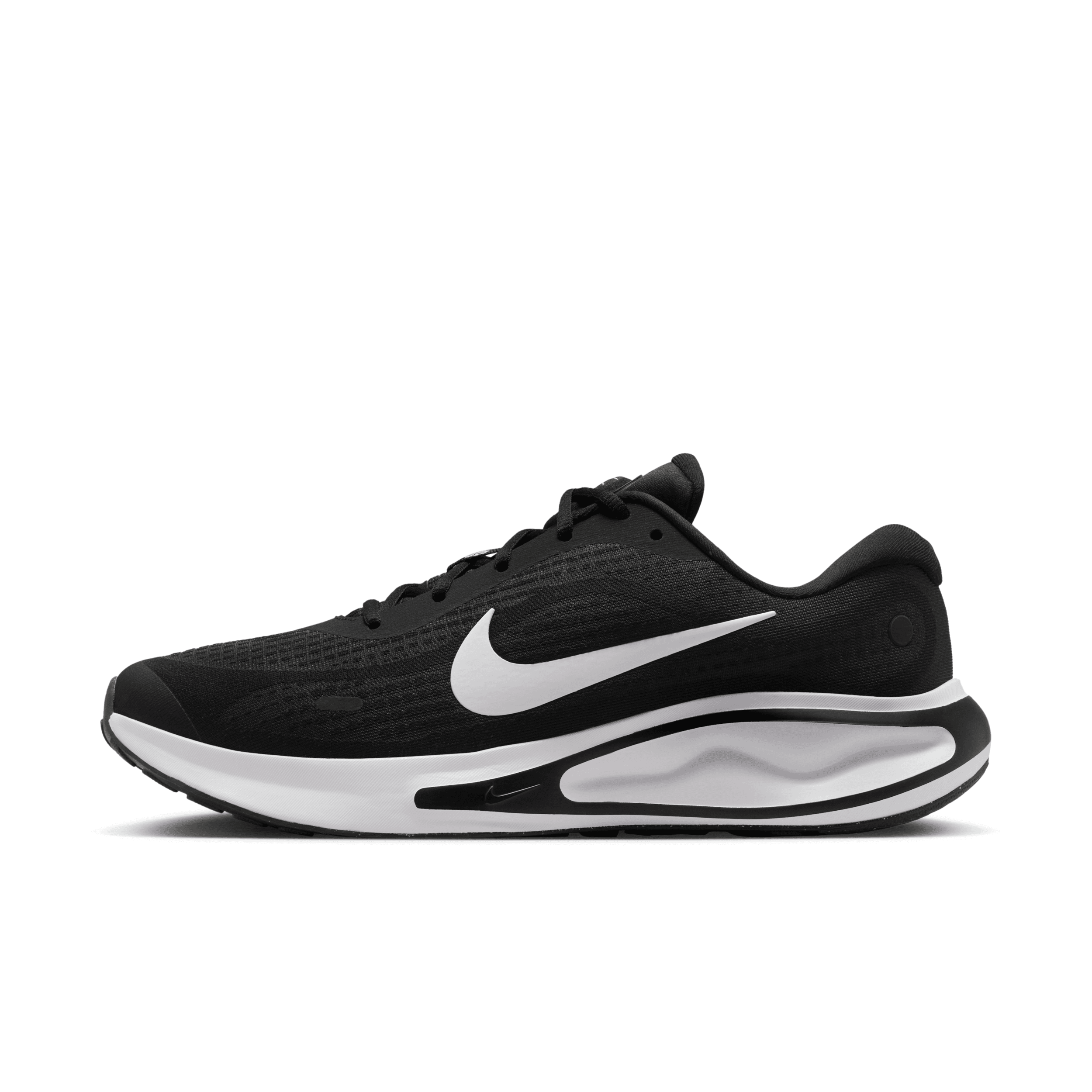 Nike Men's Journey Run Road Running Shoes In Black