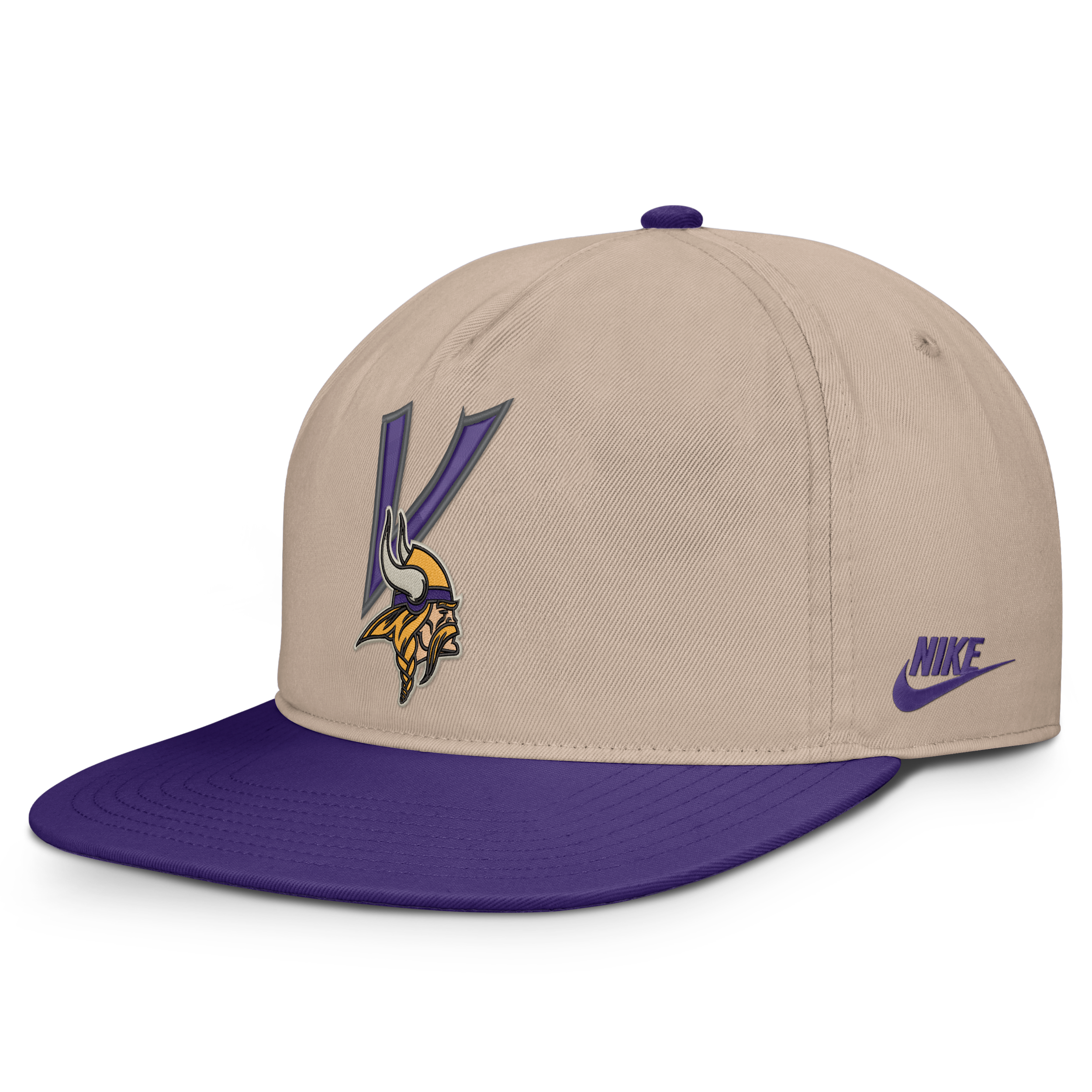 Minnesota Vikings Rewind Pro Nike Men's NFL Adjustable Hat in Brown | NF570J2T9M-SF5