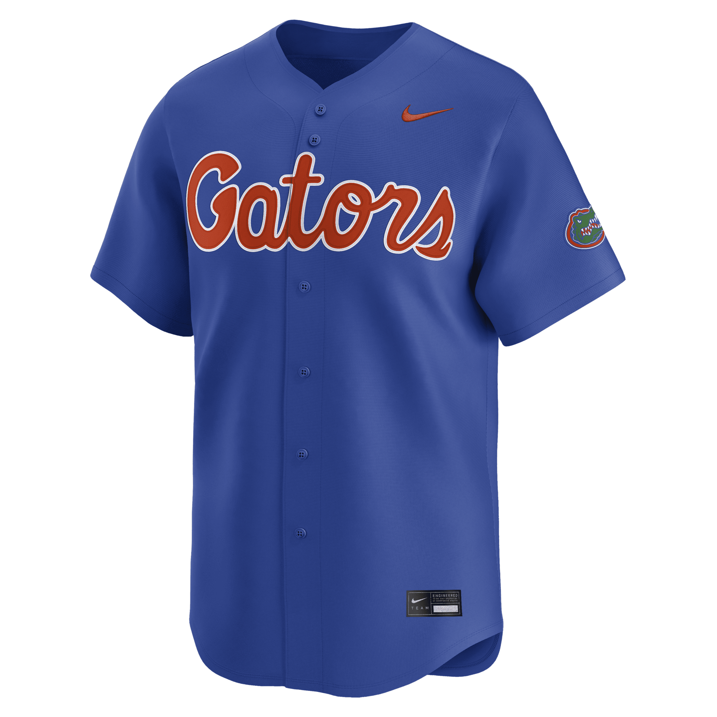 Florida Gators Nike Men's College Limited Baseball Jersey in Blue | UNBB0D9ZUFN-0YS