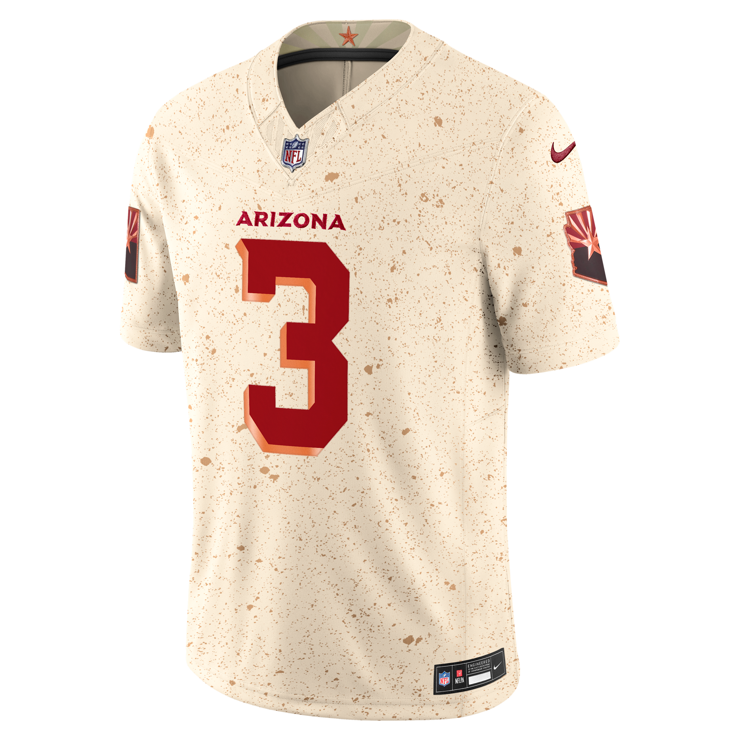 Nike Budda Baker Arizona Cardinals Rivalries Collection  Men's Dri-fit Nfl Limited Jersey In Neutral