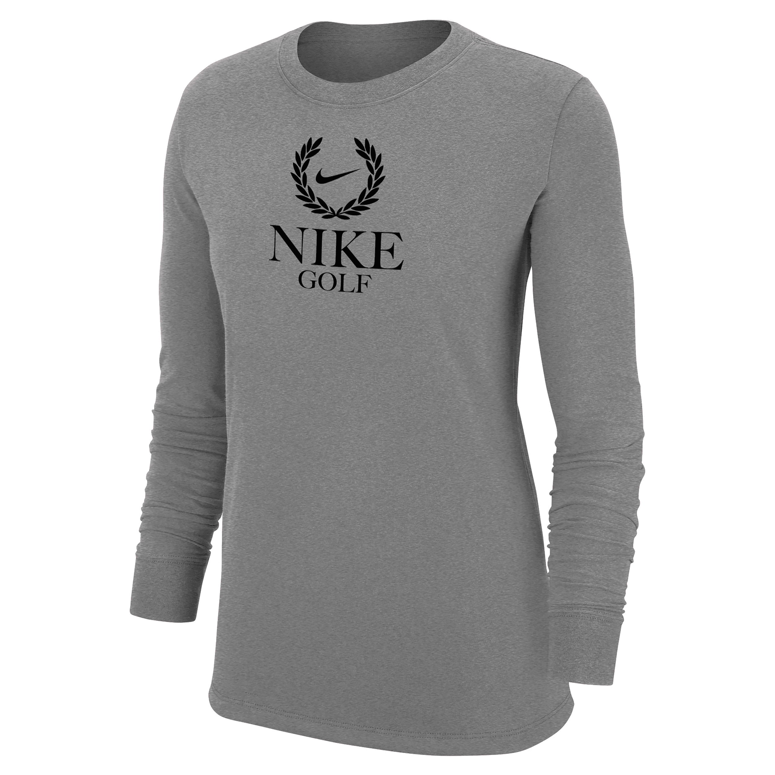 Nike Women's Golf Long-sleeve T-shirt In Grey
