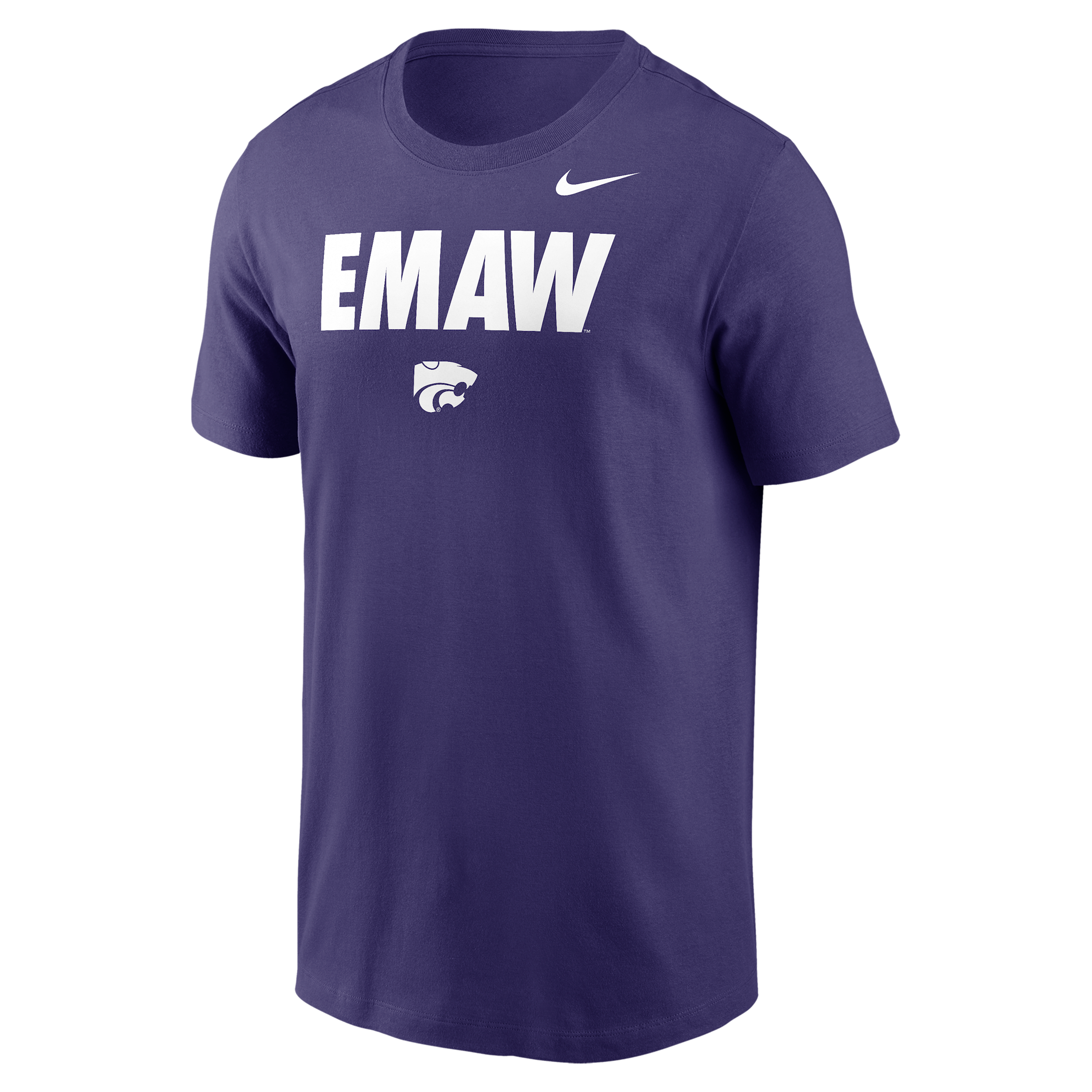 Nike Men's College (Kansas State) Dri-FIT T-Shirt in Purple | IW0571-566