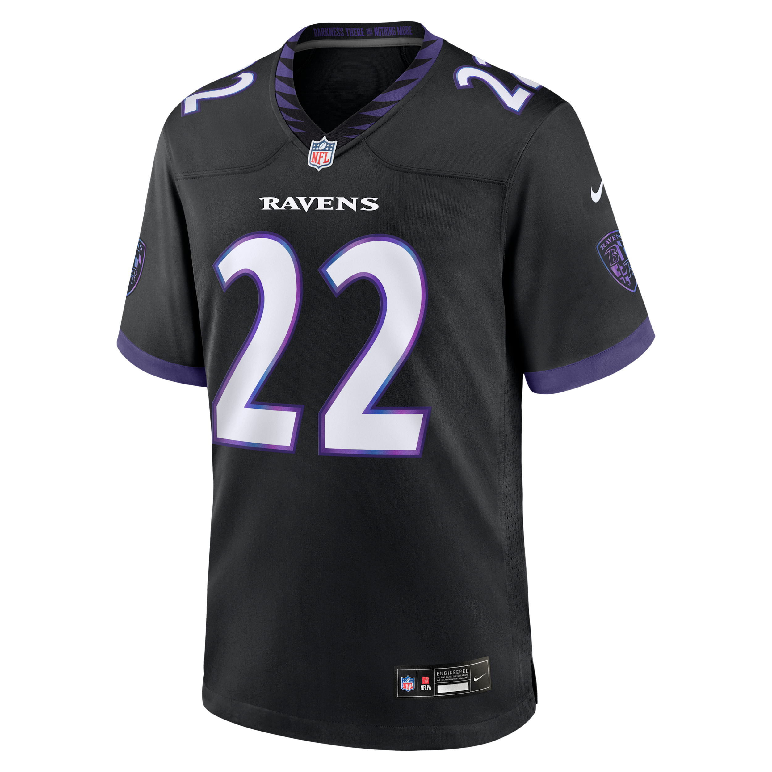 Derrick Henry Baltimore Ravens Nike Men's NFL Game Jersey in Black | 67NM0FDJ8GF-CZF