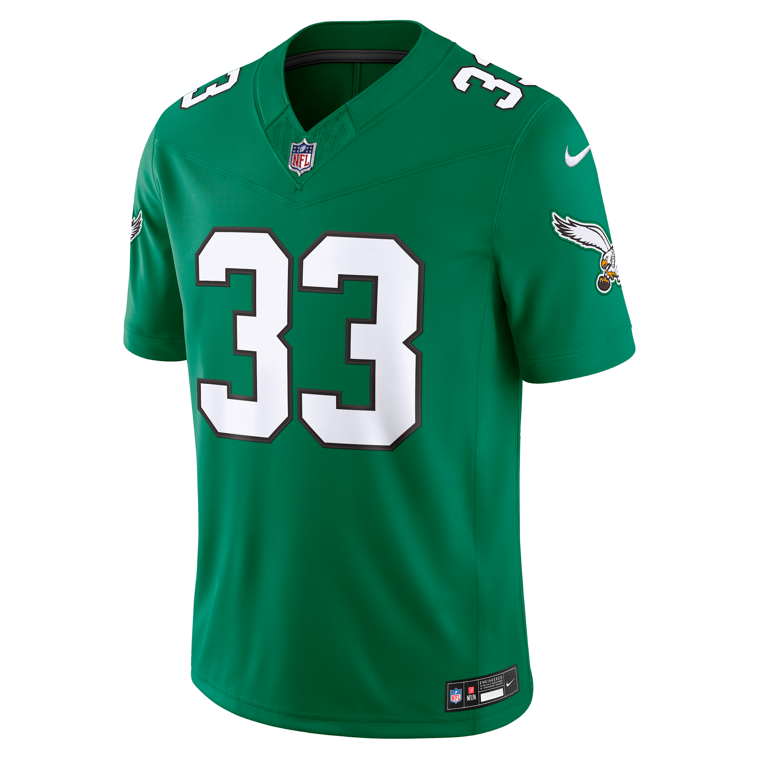 Nike Men's Cooper DeJean Kelly Green Philadelphia Eagles Alternate Vapor F.u.s.e. Stitched Limited Jersey - Kelly Green