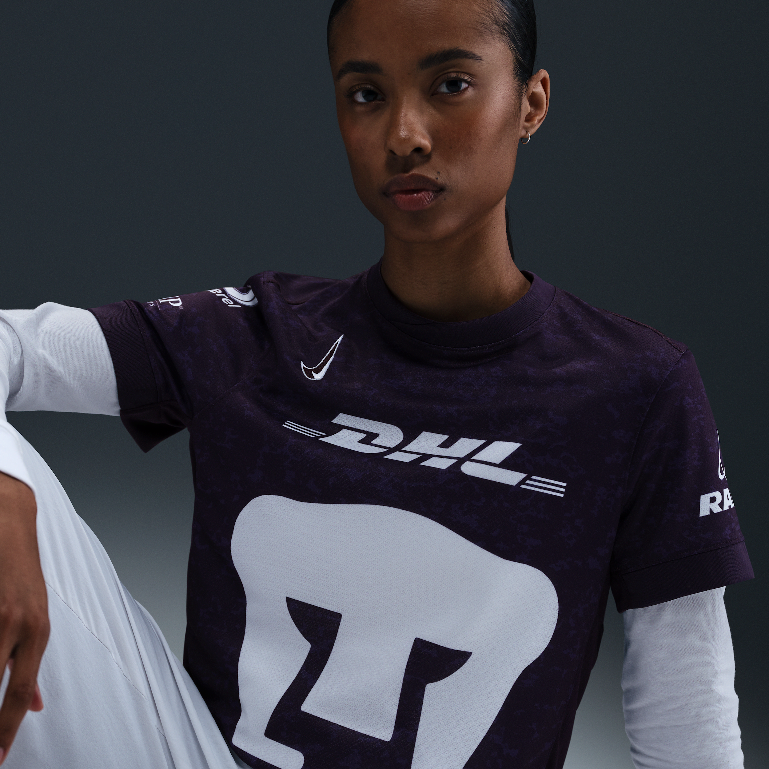 Nike Pumas Unam 2024/25 Stadium Third Women's Dri-fit Soccer Replica Jersey In Purple