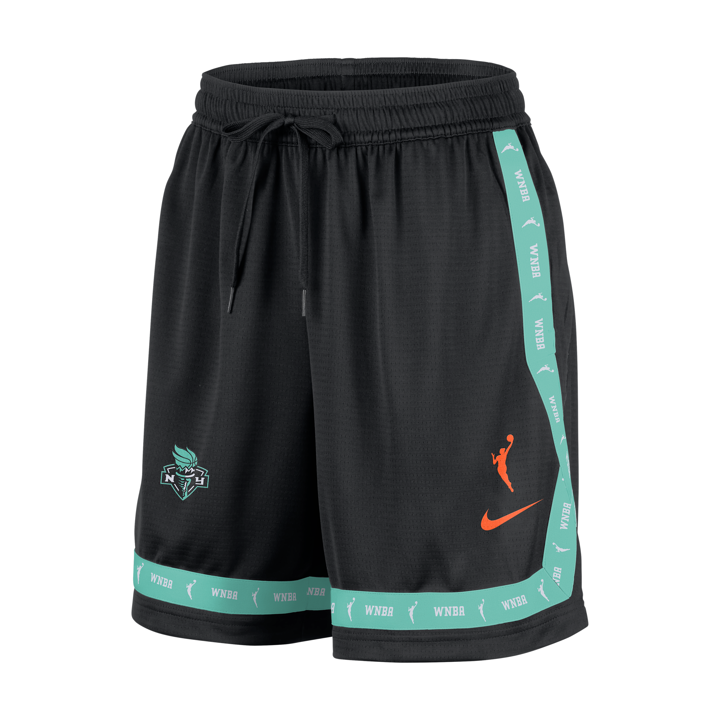 New York Liberty Nike Women's Crossover WNBA Shorts in Black | IQ3671-010