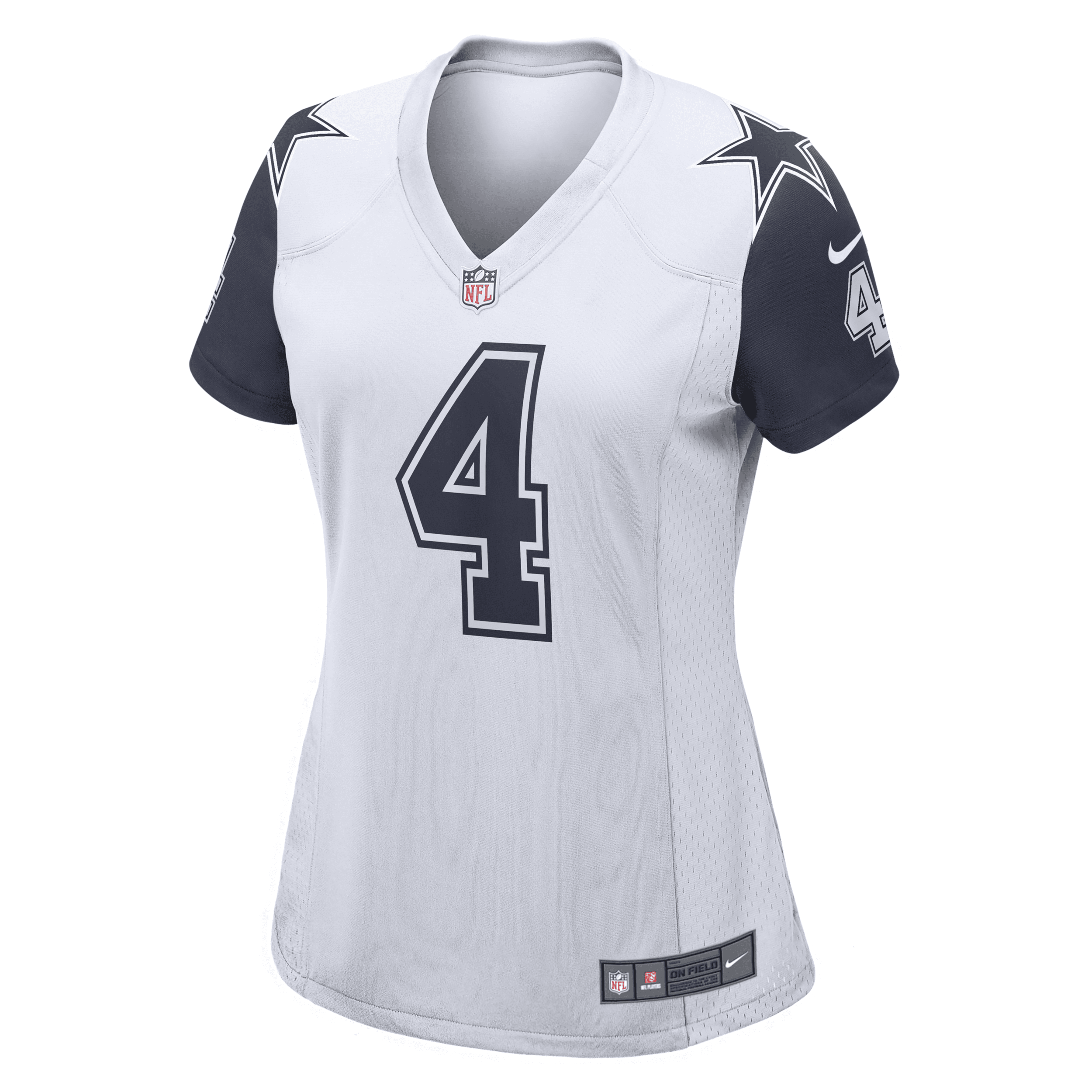 Shop Nike Women's Nfl Dallas Cowboys (dak Prescott) Game Football Jersey In White