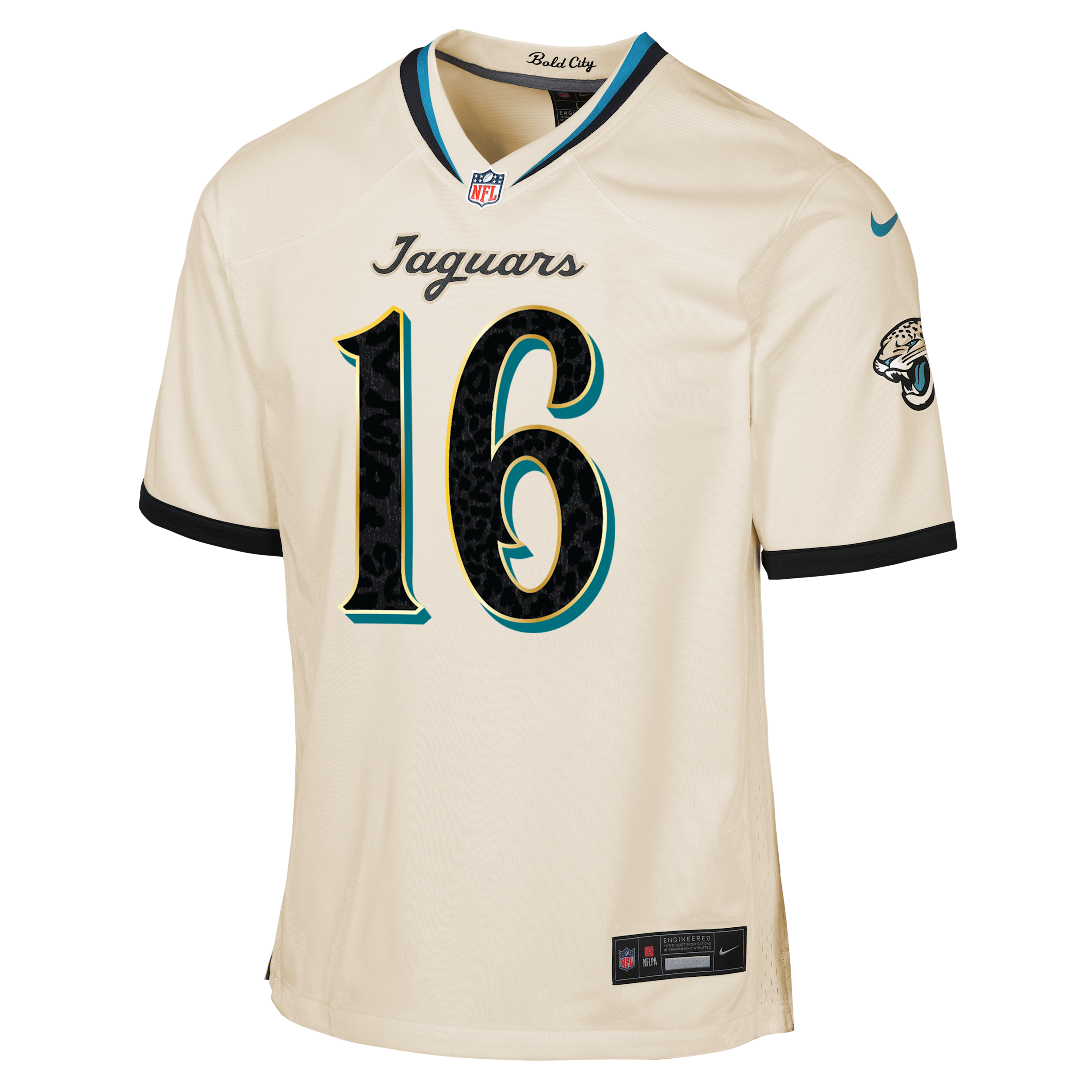 Trevor Lawrence Jacksonville Jaguars Rivalries Collection Big Kids' Nike NFL Game Jersey in Brown | Z1B7RVP9JAGTL-000