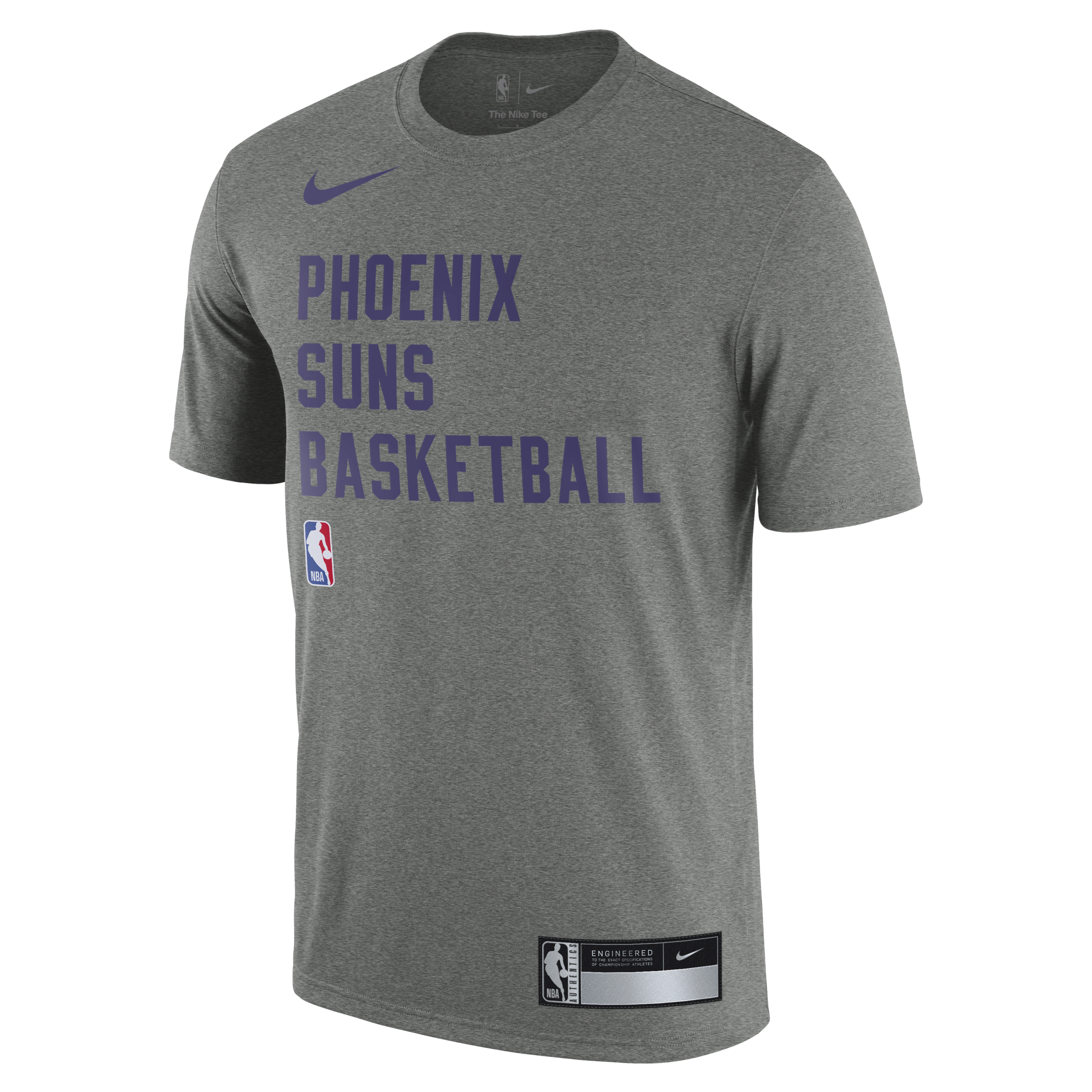 NIKE PHOENIX SUNS  MEN'S DRI-FIT NBA PRACTICE T-SHIRT,1011996457
