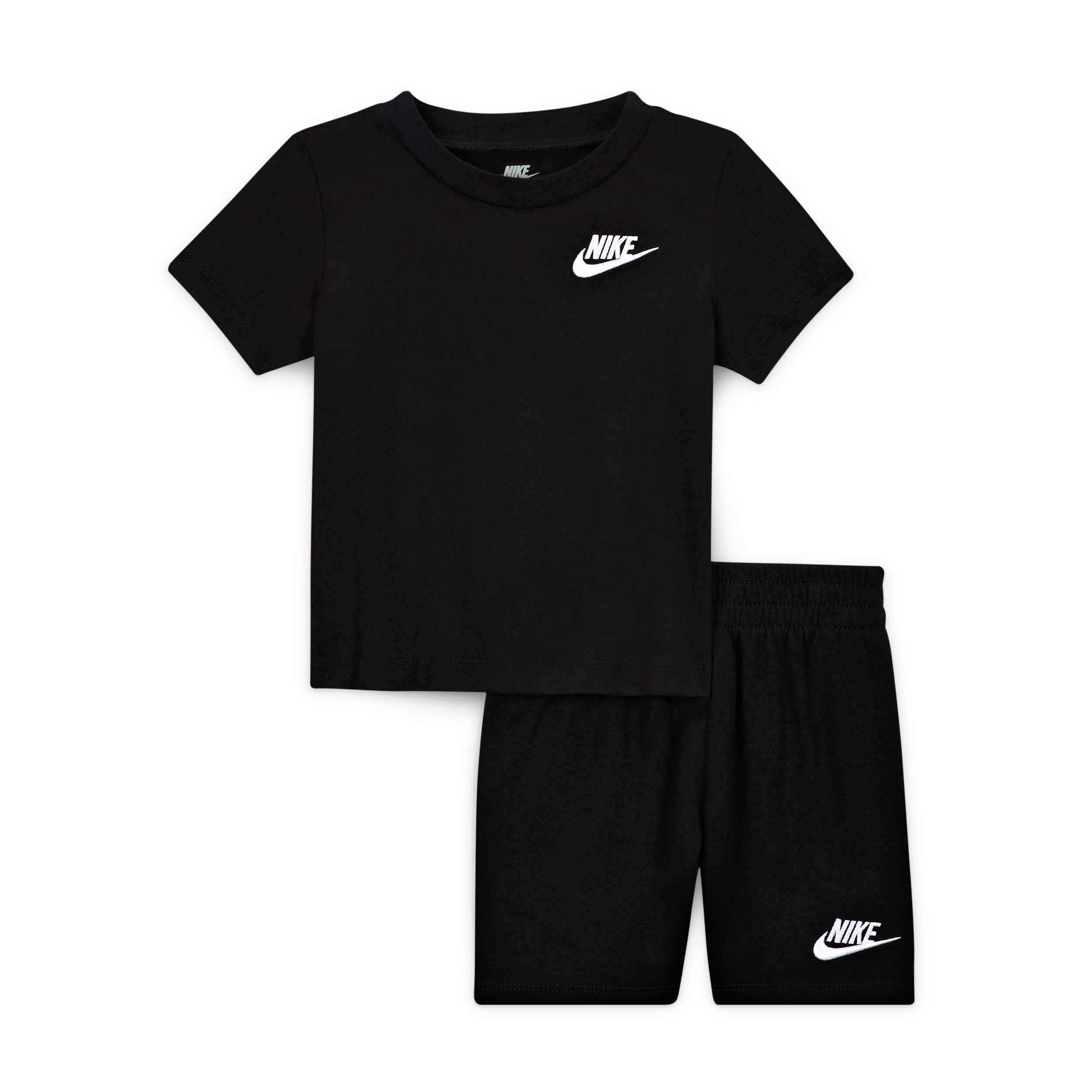Nike Baby (12-24m) 2-piece Knit Shorts Set In Black